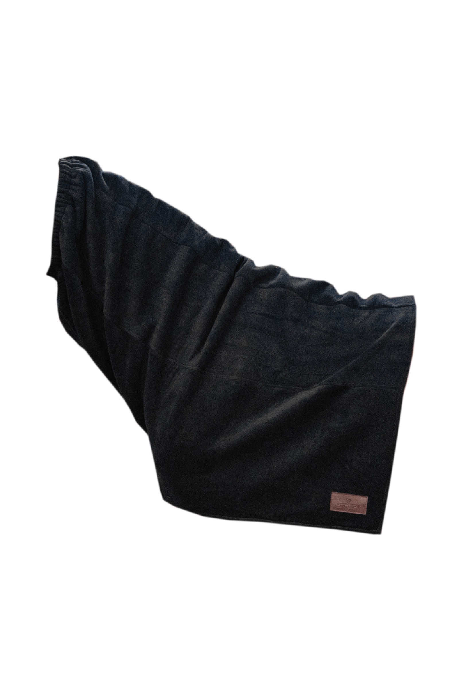 Black Kentucky Heavy Fleece Horse Scarf