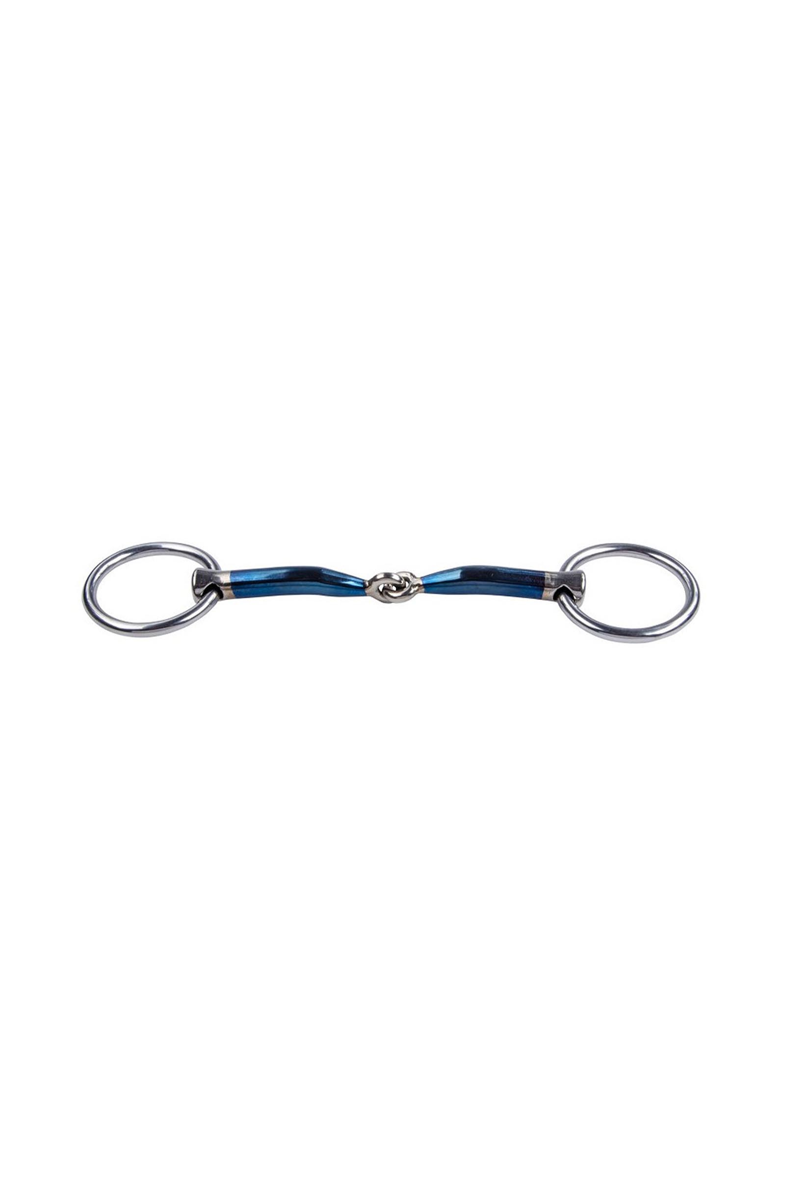 Trust Equestrian Sweet Iron Bridonbid med l&oslash;se ringe, todelt, 12mm