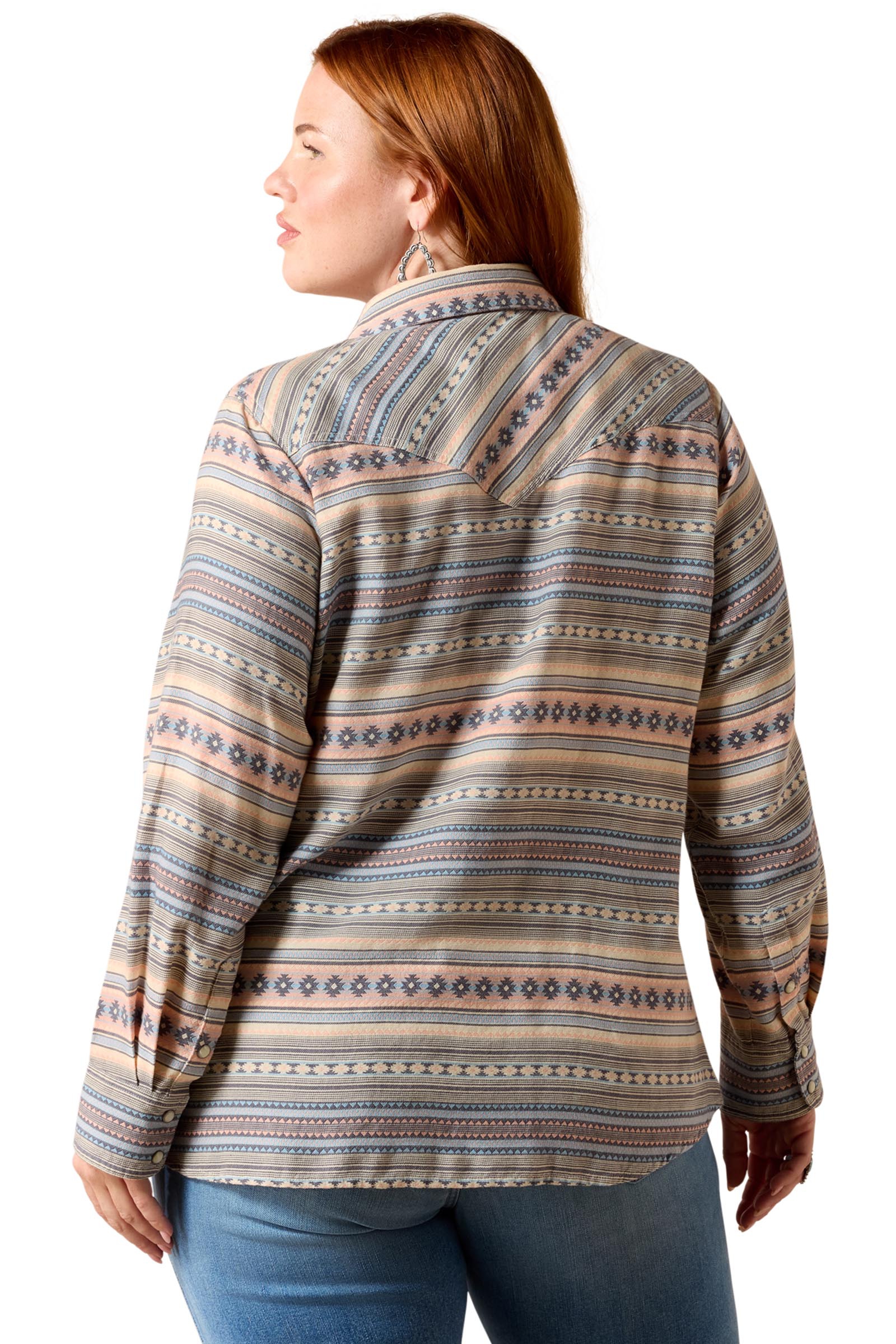 Ariat Dame Arizona western skjorte med trykknapper