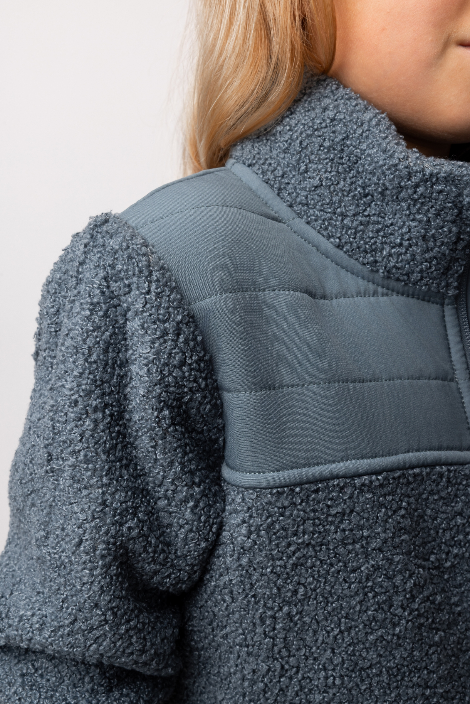 Horze Misha Børns hybrid fleece jakke