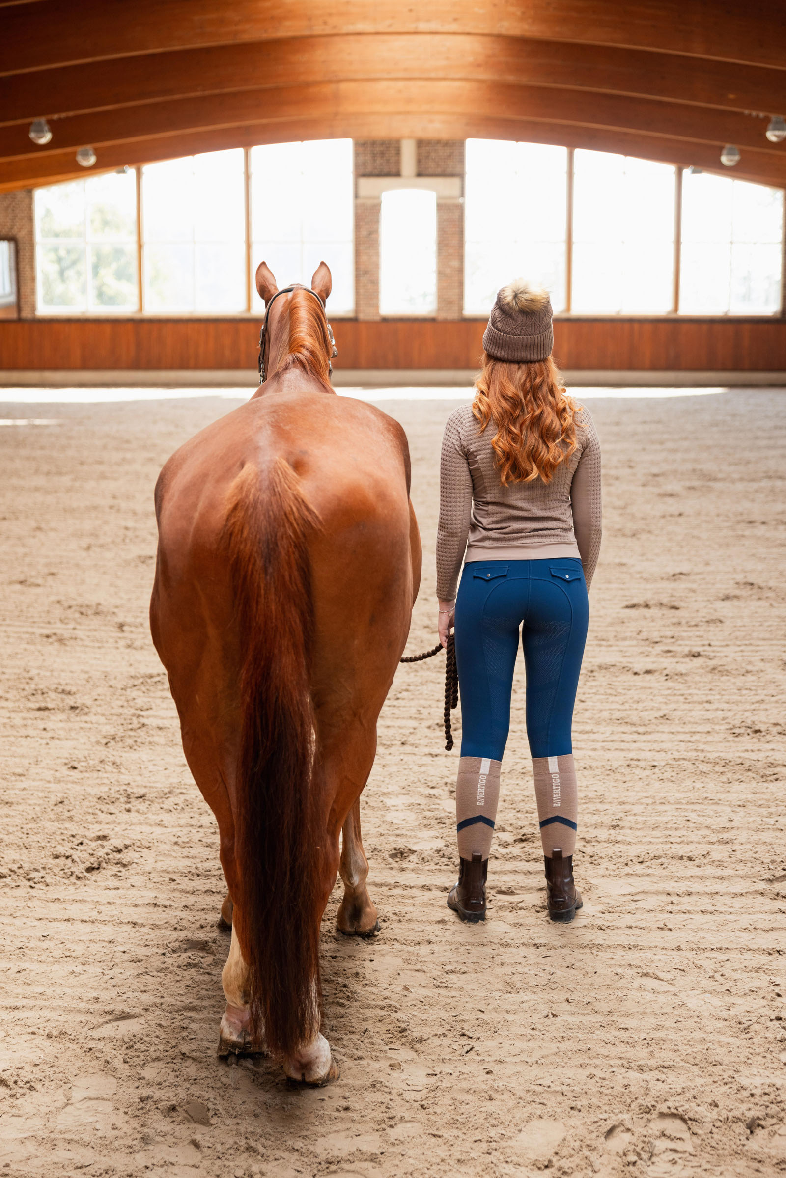 B Vertigo Layne Funktionelle uldblandede sokker