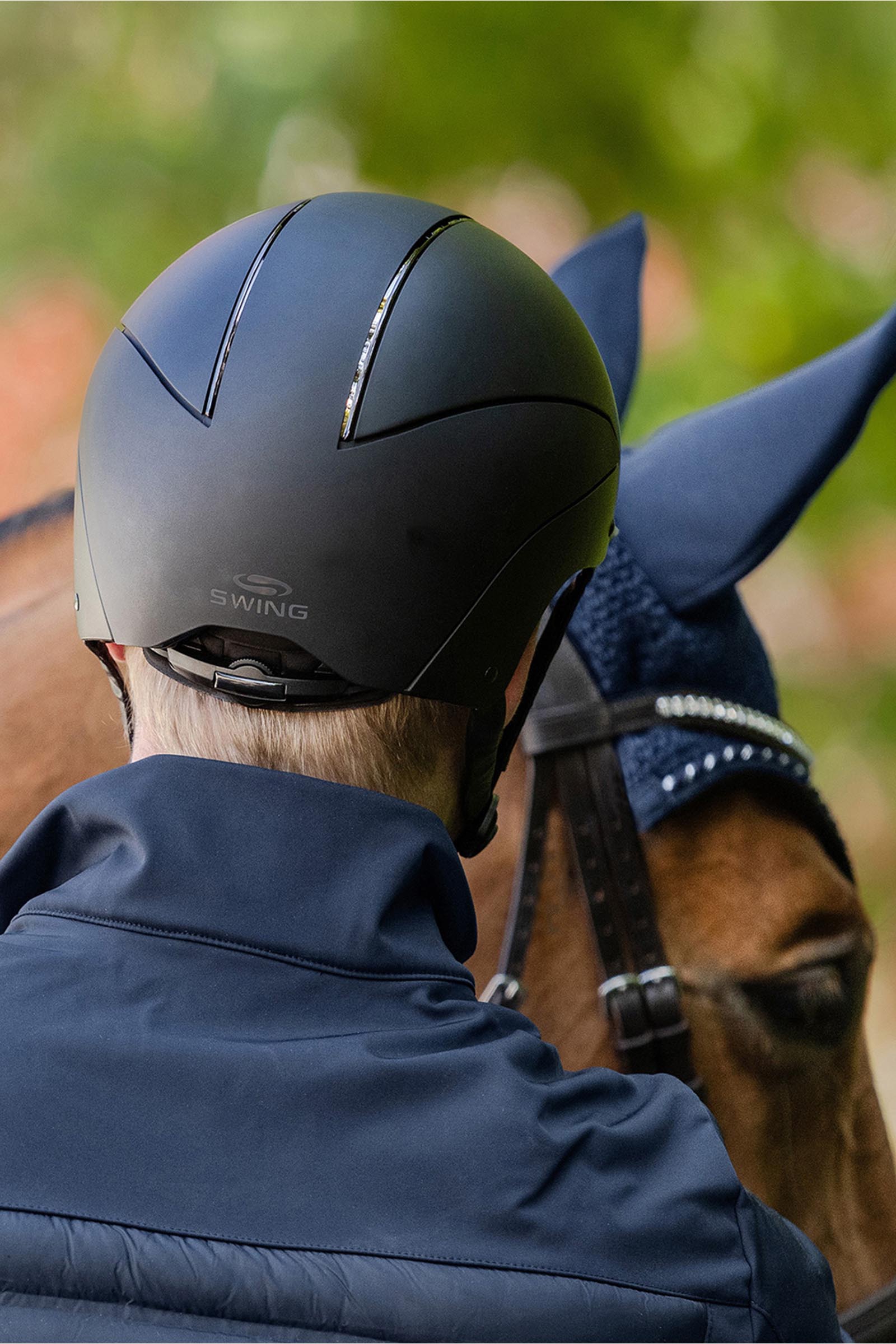 SWING H24 Chrome ridehjelm