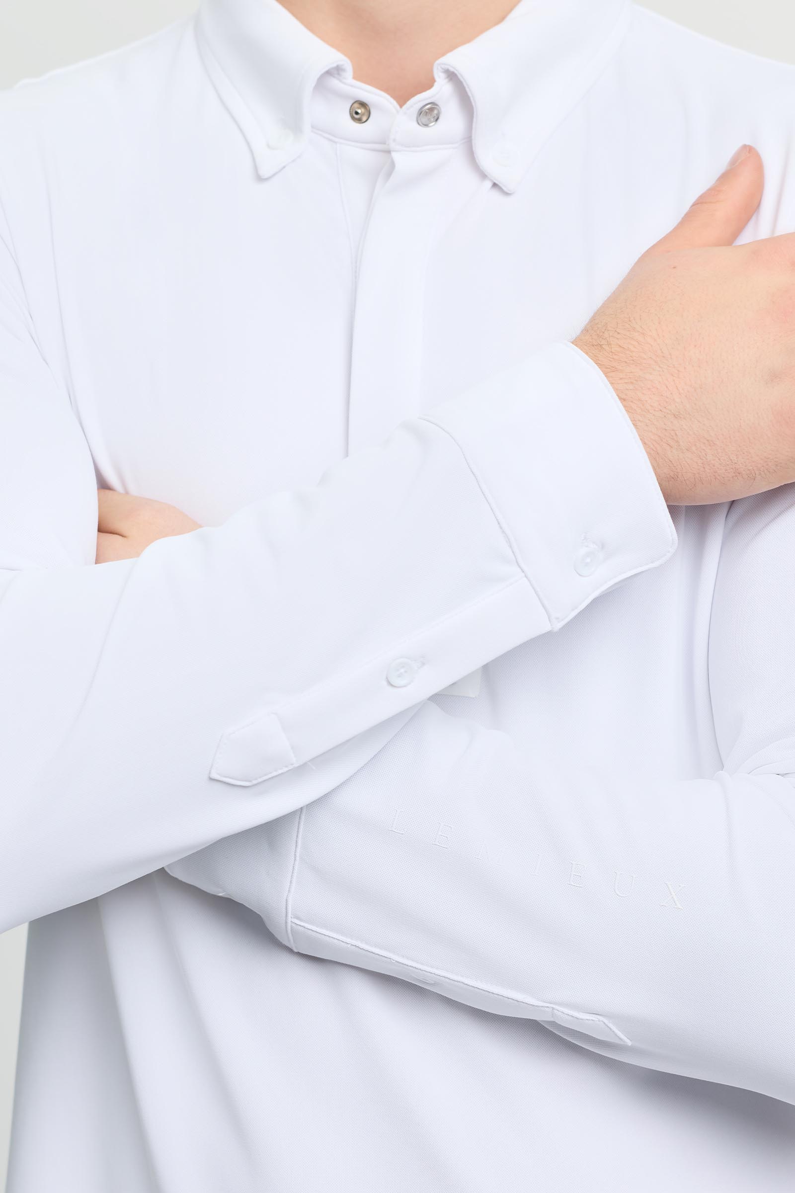 LeMieux herre lang&aelig;rmet st&aelig;vneskjorte