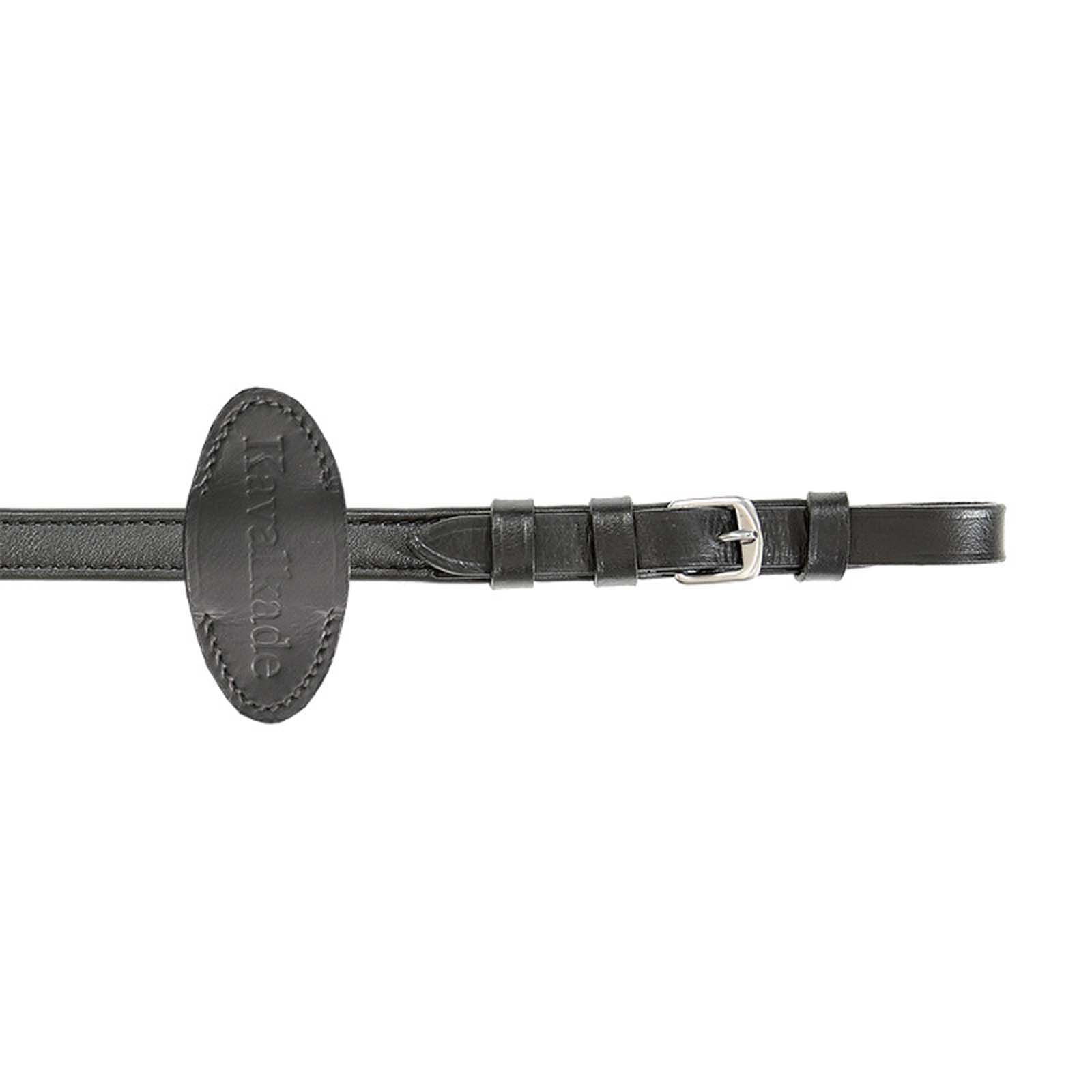 Kavalkade bløde lædertøjler, (16 mm)