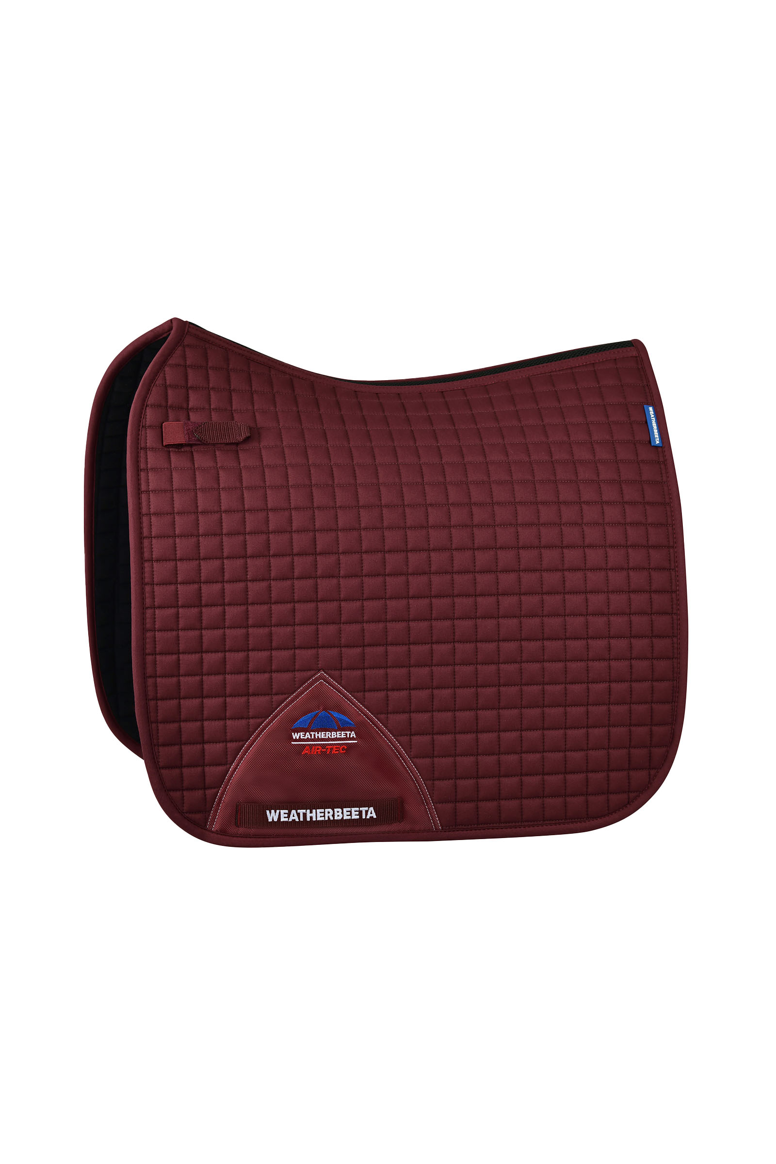 Burgundy Weatherbeeta Prime Air-Tec dressur sadelunderlag
