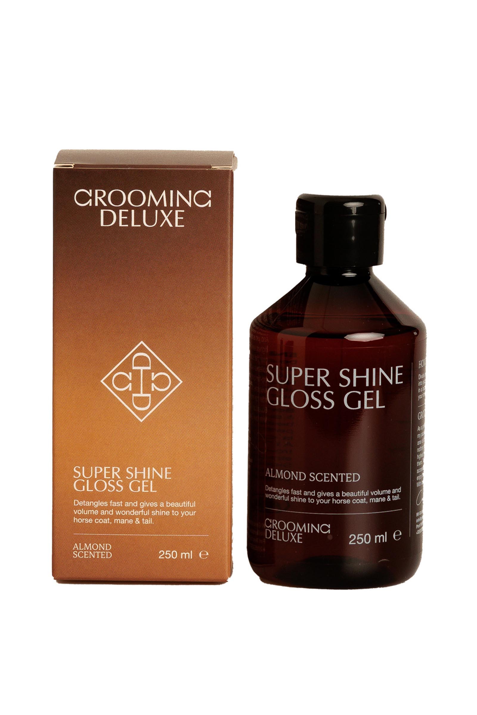 Grooming Deluxe Super Shine mandel glansgel, 250 ml
