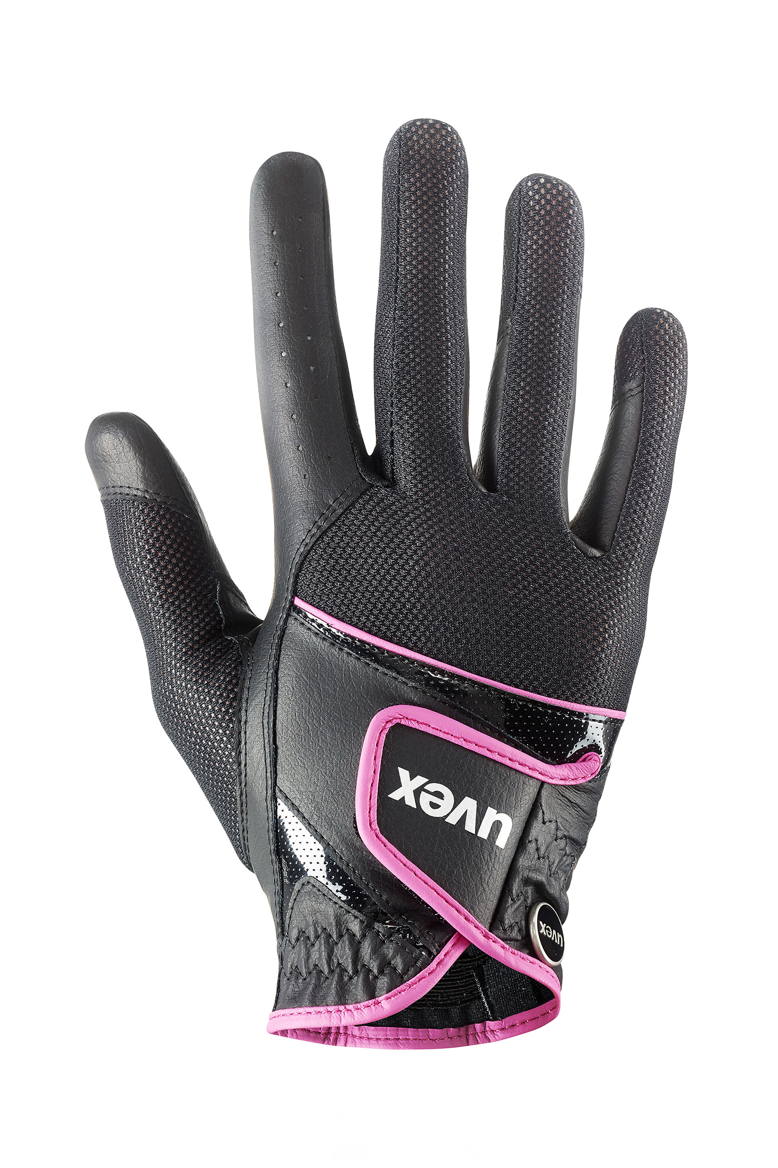 Black/Pink Uvex sumair handsker