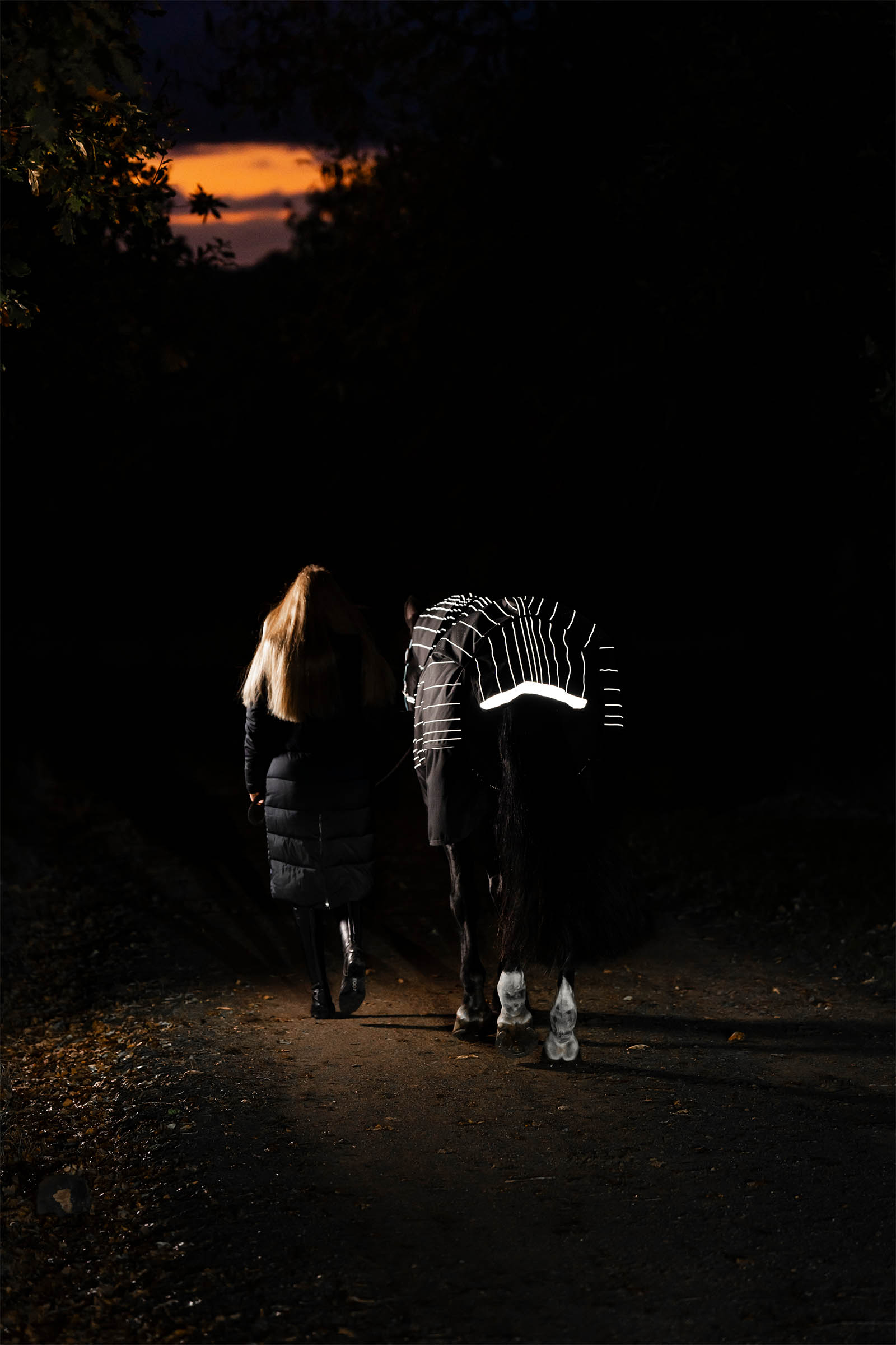 Horseware Amigo 1200D FieldSafe Reflectech Plus uded&aelig;kken, 250 g