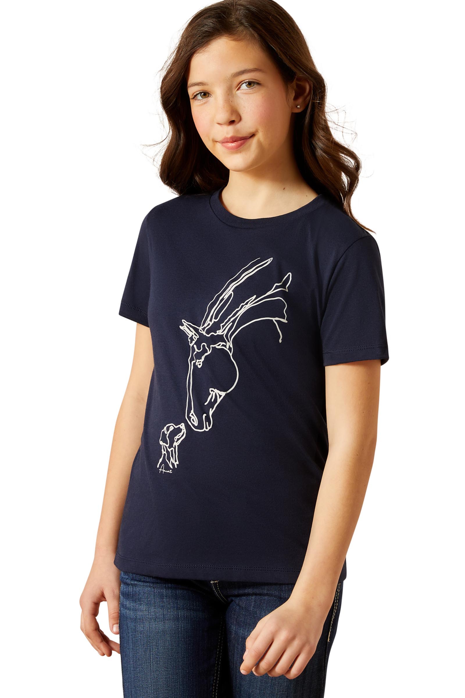 Ariat Hay Girl b&oslash;rne T-shirt