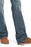 Ariat R.E.A.L. Mid Rise Stretch Icon Stackable Straight Leg Dame jeans