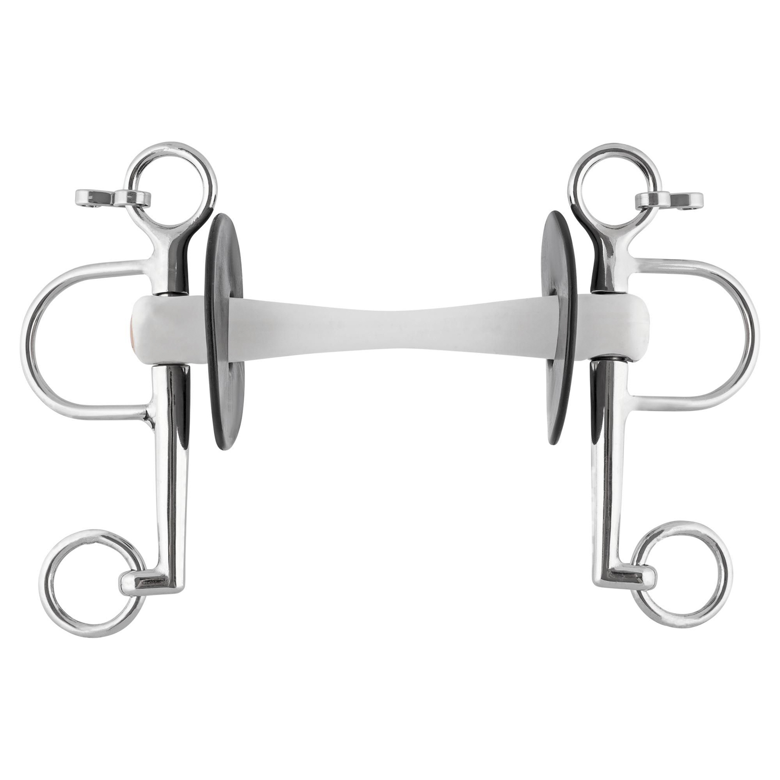 Sprenger Nathe Pelham 20mm m/ Fleksibelt Mullen Mouth, Port & lange kindstænger (lavere kind 5,5cm ring)