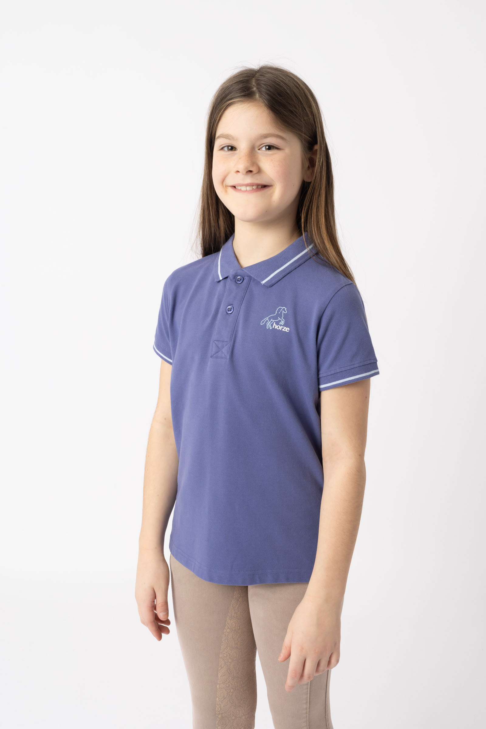 Horze Sohra Functional Poloshirt, børnemodel