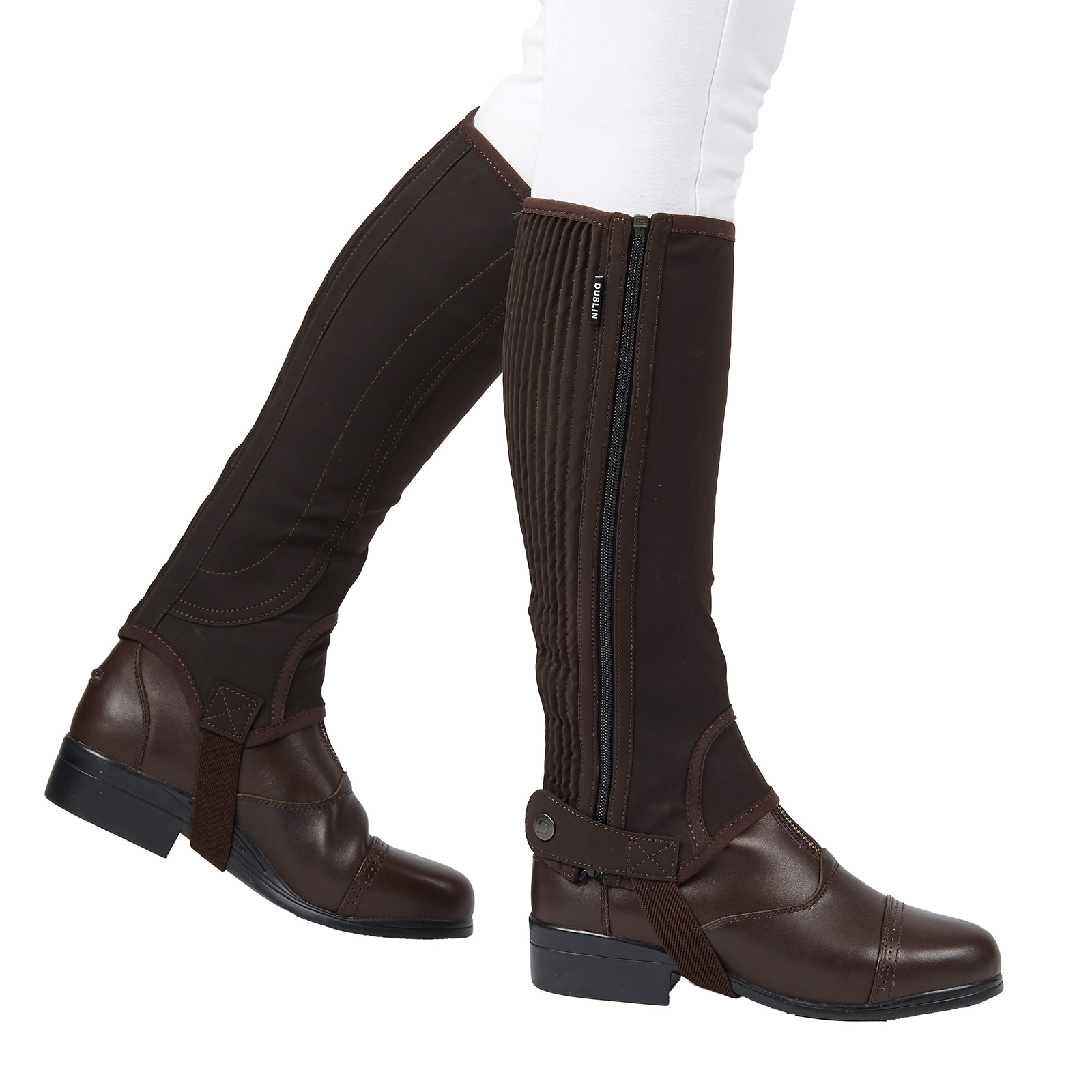 Brown Dublin Easy-Care leggings, JR.