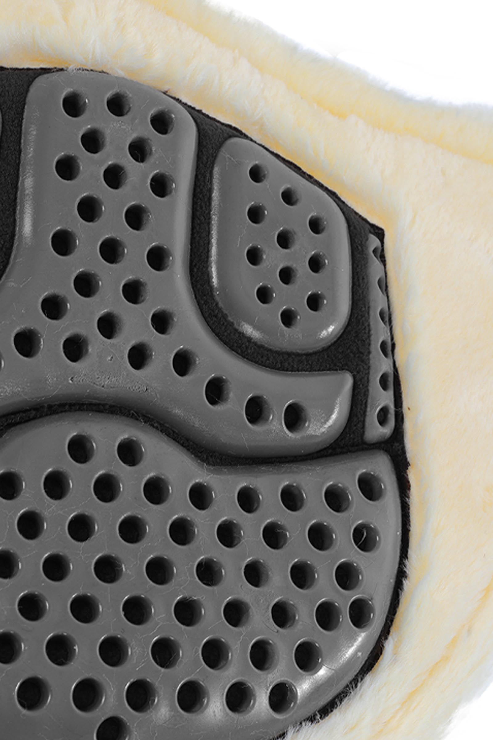 Acavallo Stud Guard Gjord Klassisk Gel med Kunstpels  