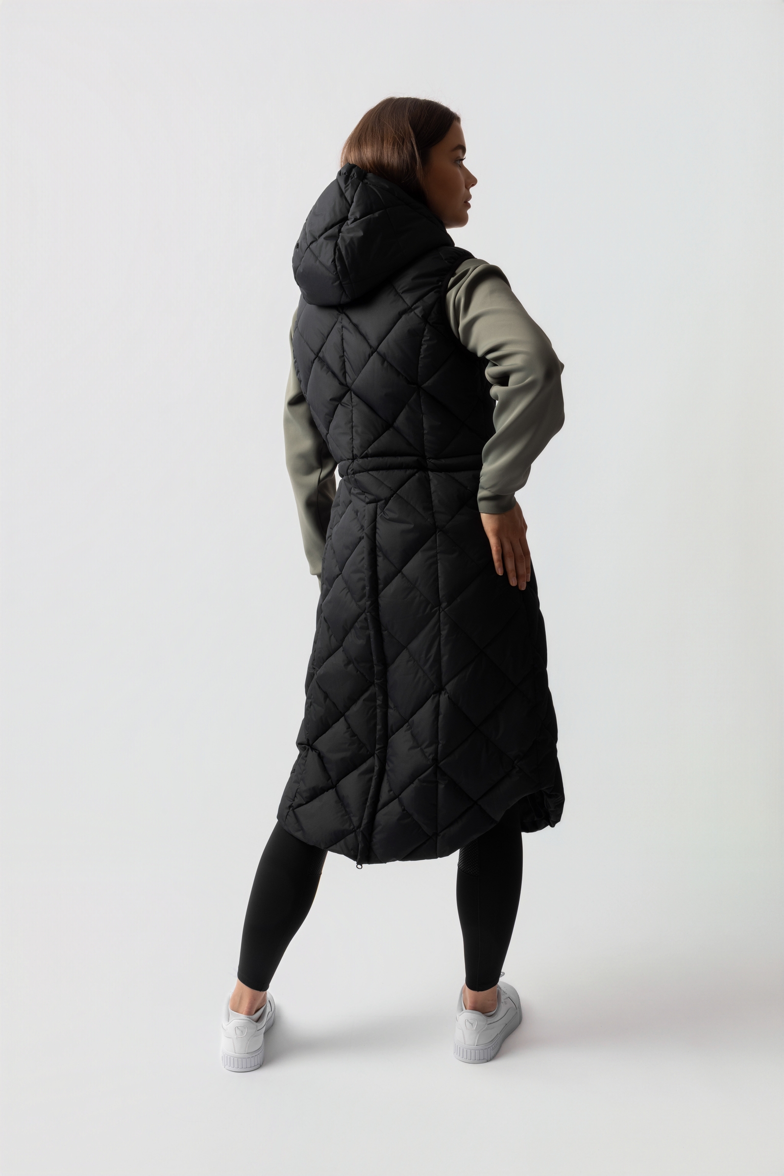 B Vertigo Gem Lang polstret ridevest