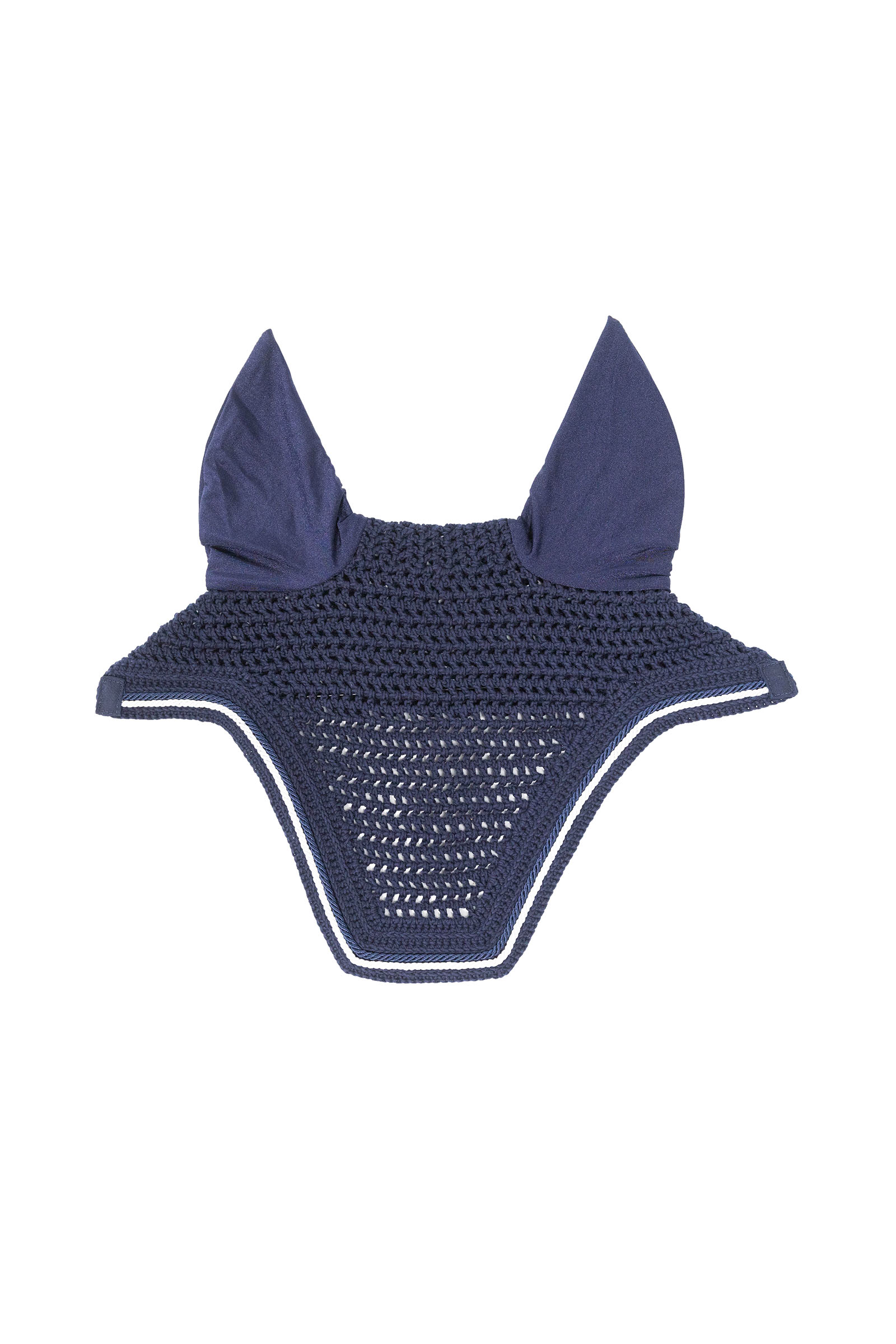 navy Kentucky Horsewear flueslør Wellington Diamond Rope