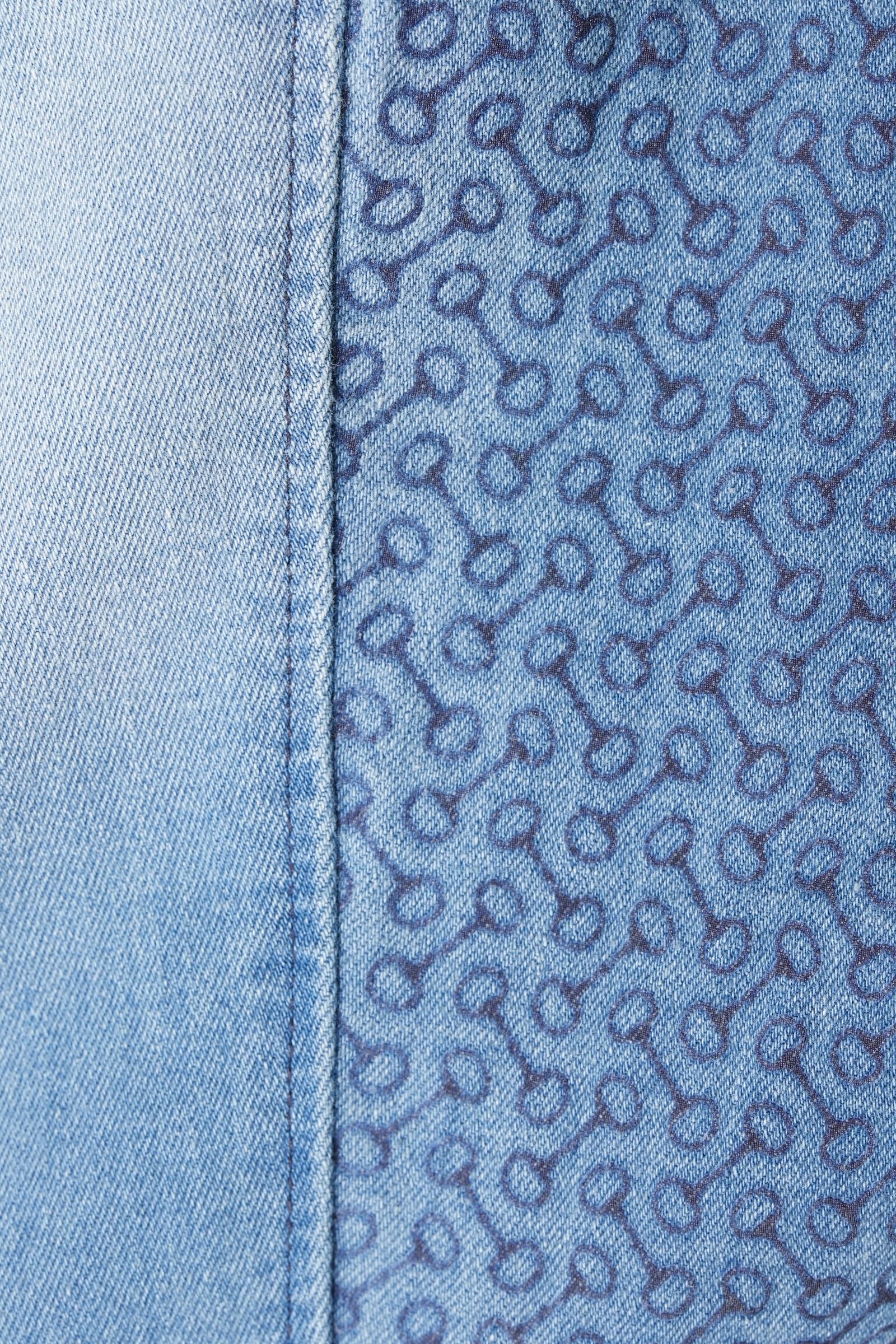 Horze Kaia denimridebukser med silikonegrip og høj talje, damemodel