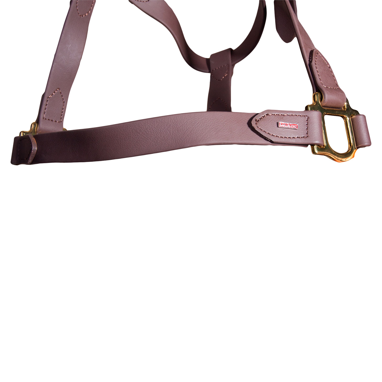 Brown/Brass Karlslund SuperStrap halter
