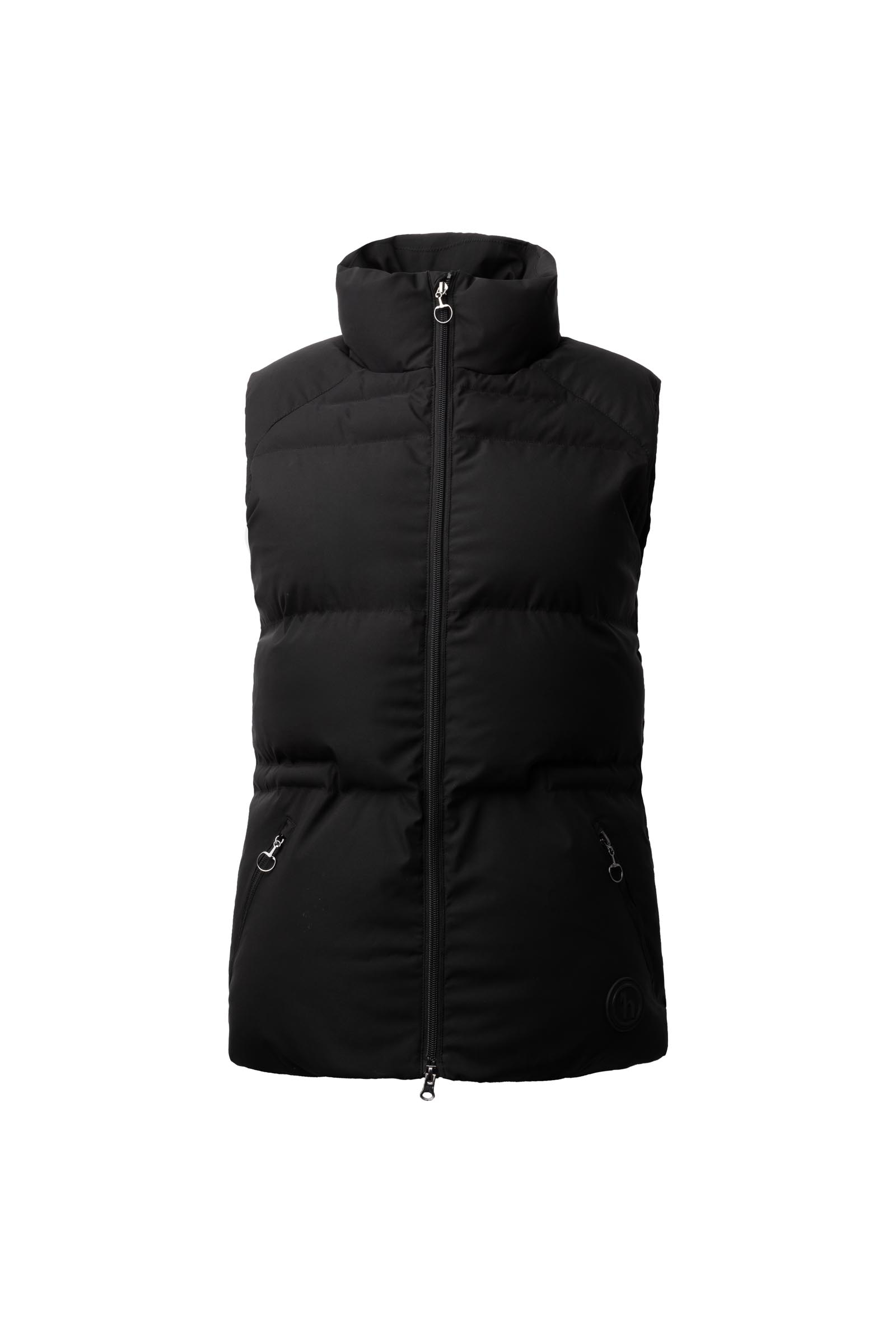 Caviar black Horze Oona vatteret ridevest
