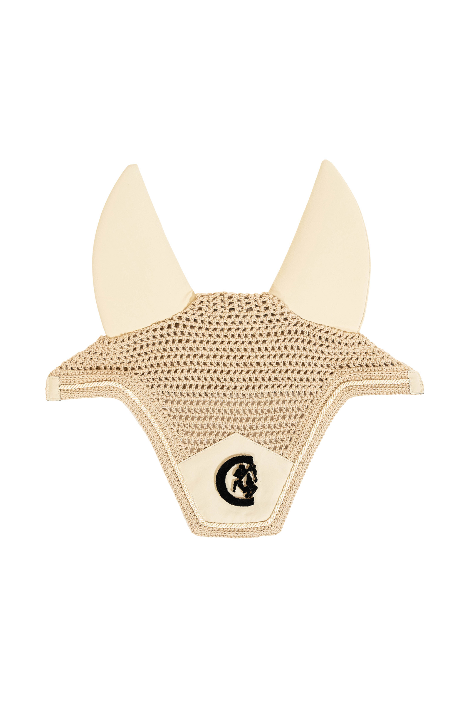 beige Kentucky Horsewear Fly Slør Wellington 3D Logo lydløs