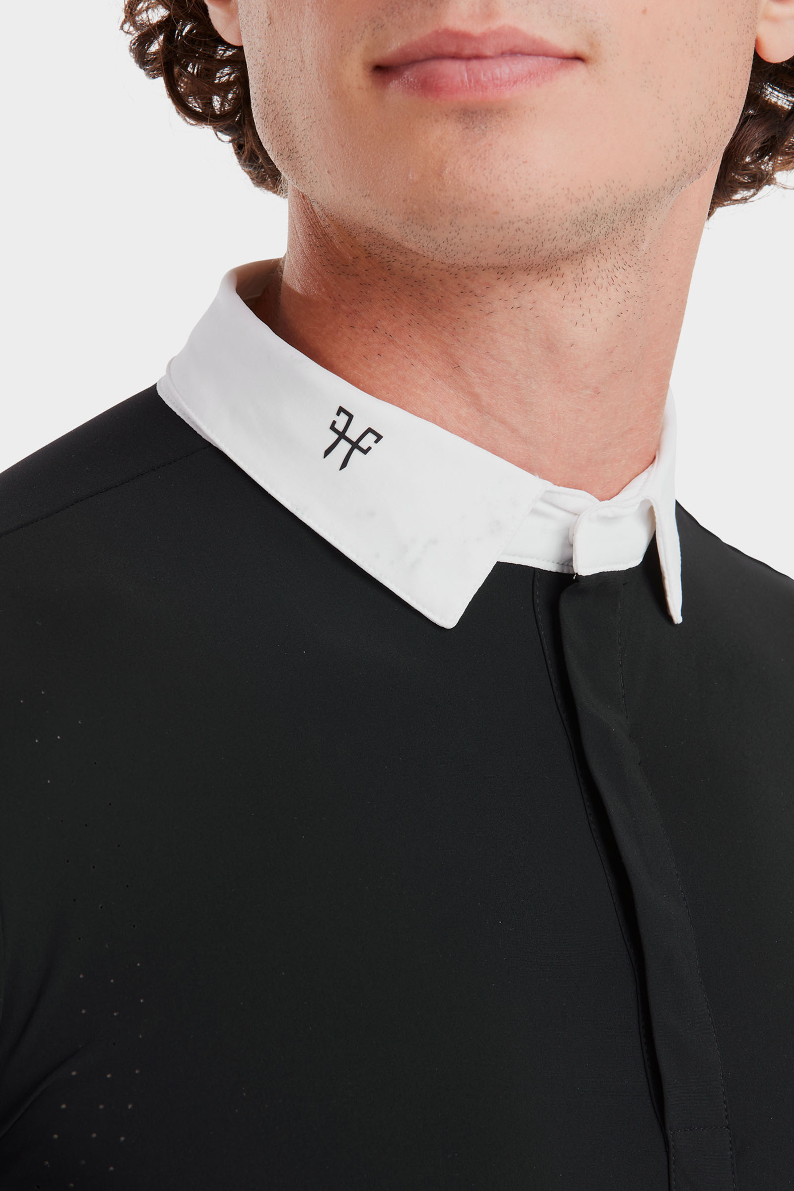 Horse Pilot Aerolight herreskjorte med korte &aelig;rmer