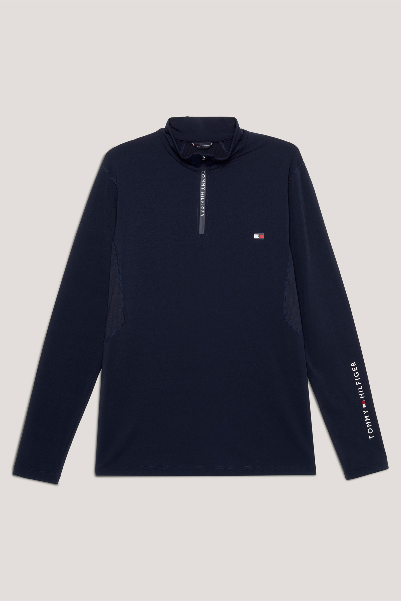 Tommy Hilfiger Equestrian 1/4 zip herre termoskjorte