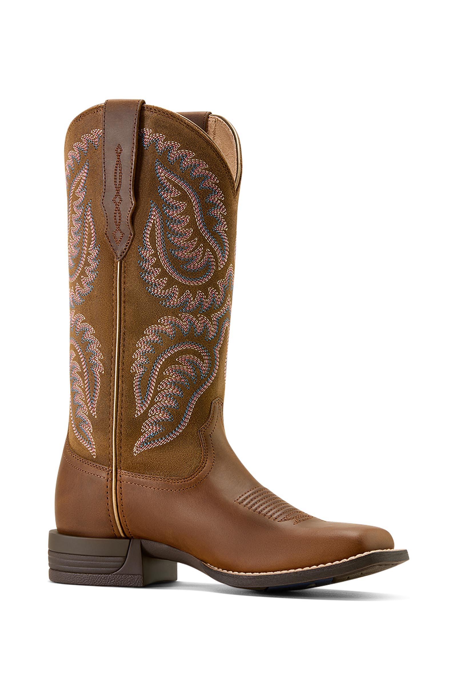 Ariat Dame Cattle Caite western boots med bred firkantet snude