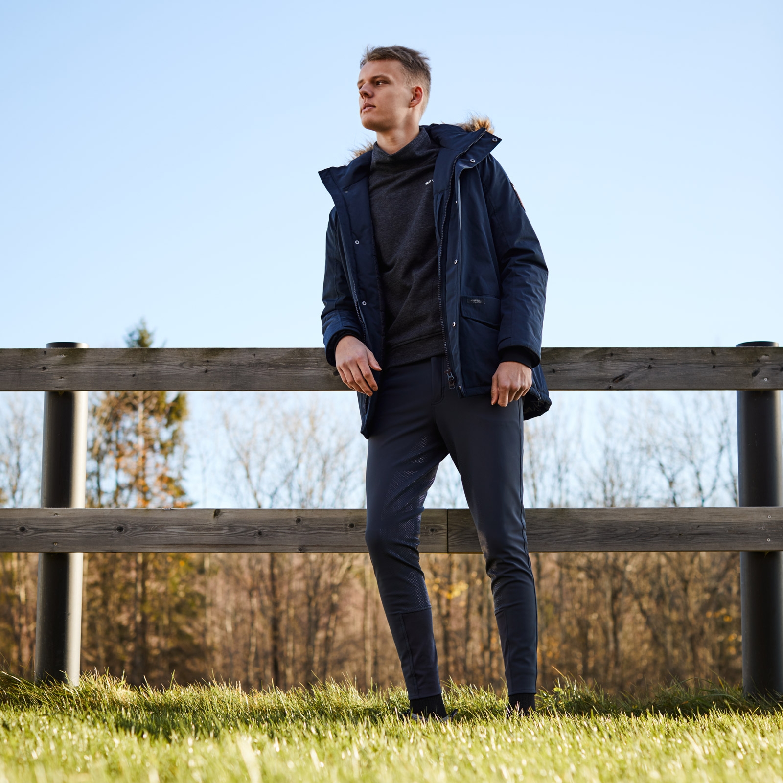 B Vertigo Daniel fleece-sweatshirt, herremodel