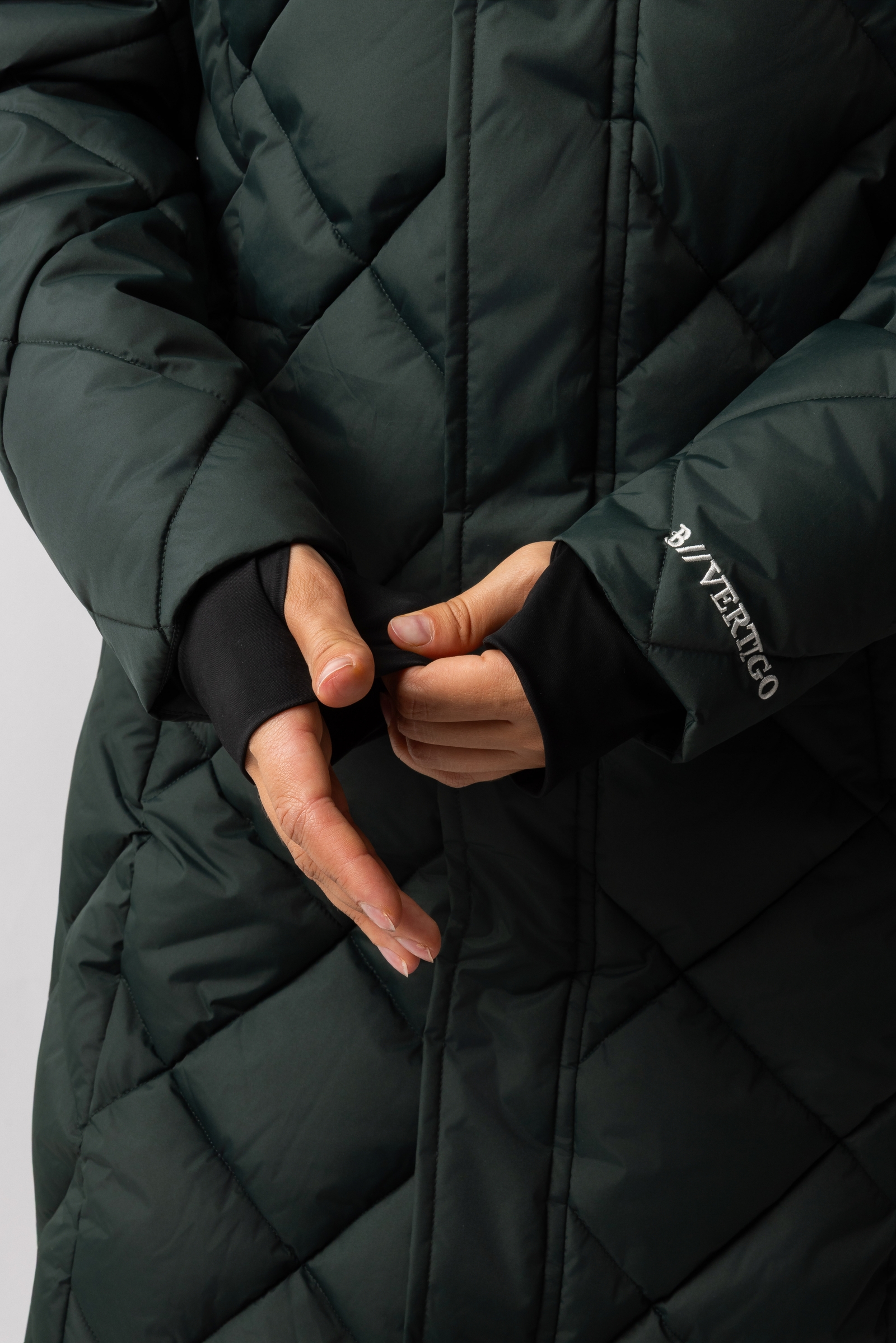 B Vertigo Gem let polstret frakke, damemodel