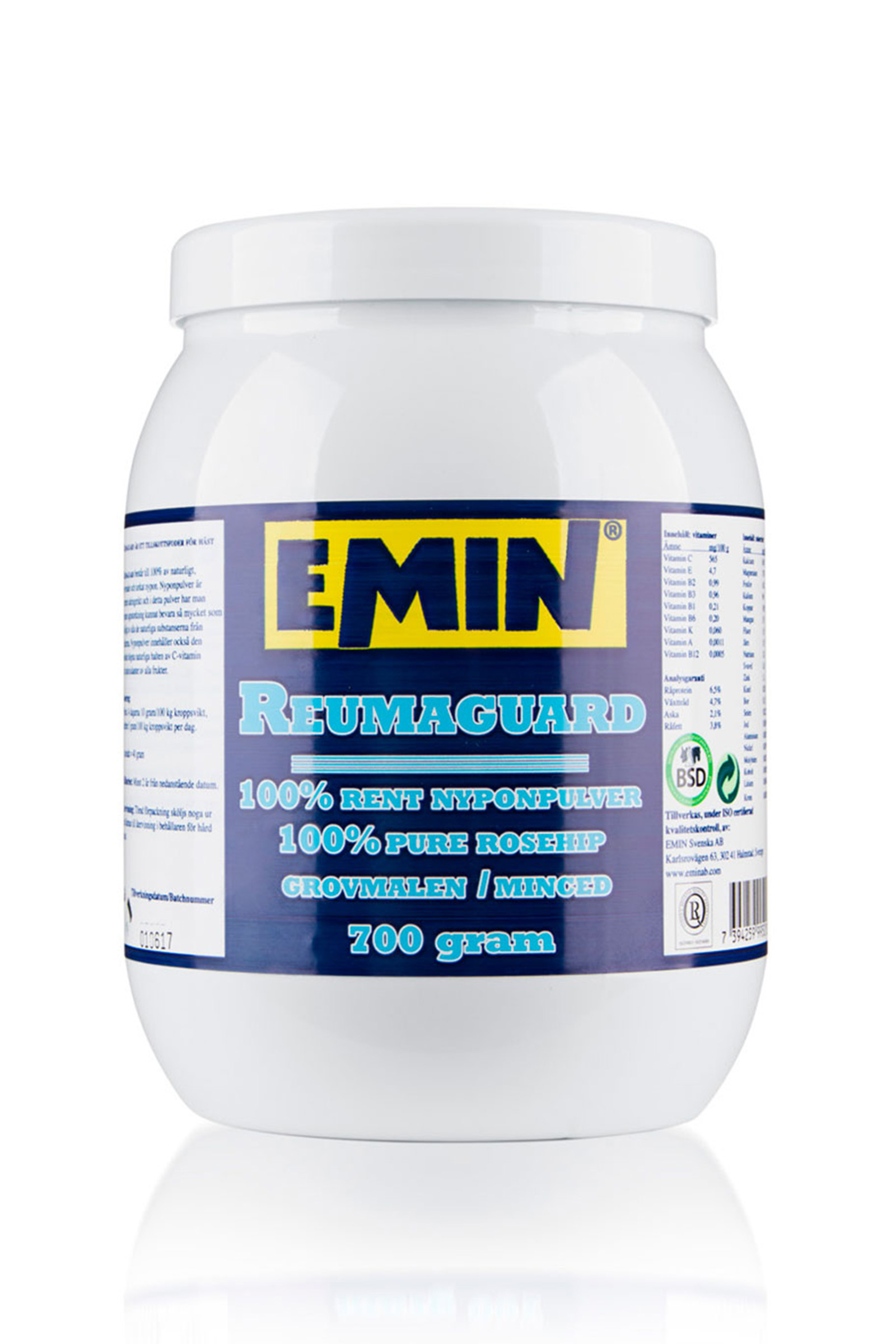 Emin Reumaguard Hybenpulver, 700 g