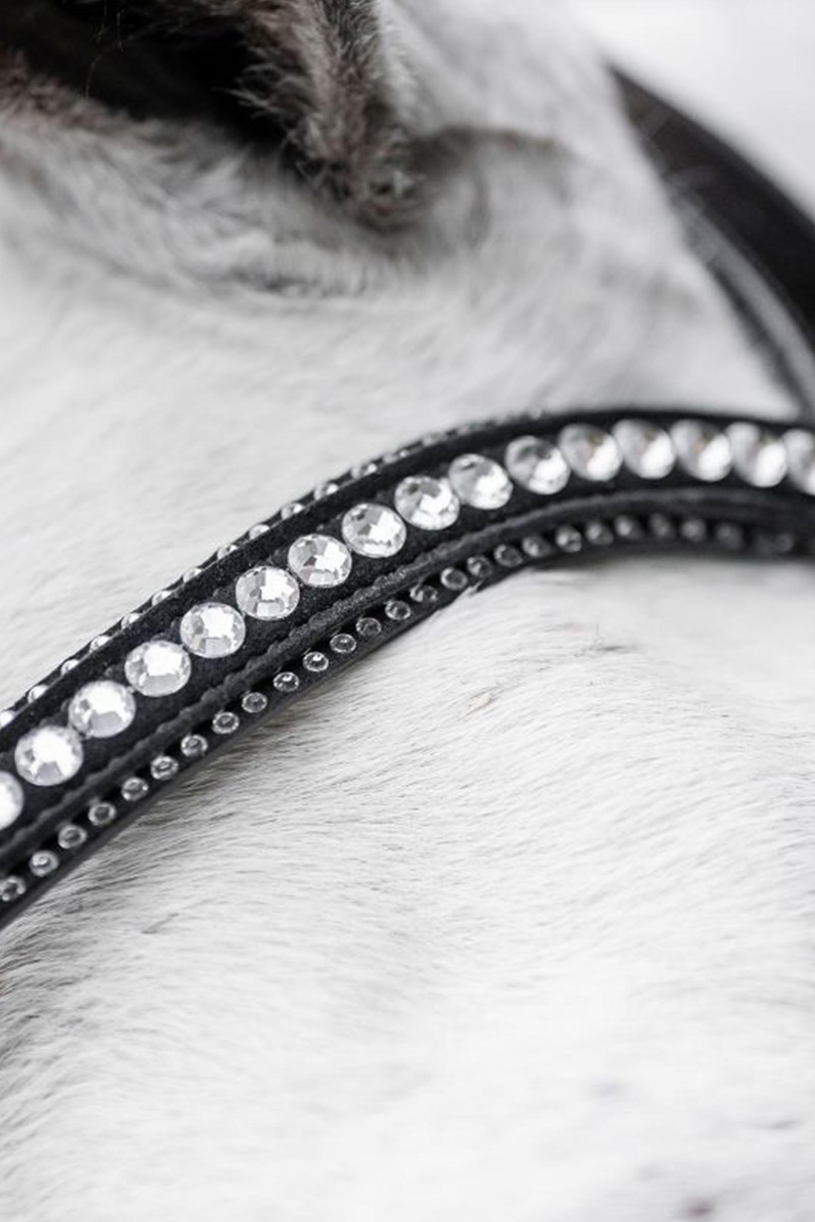 Horseware Diamante trense med kombineret n&aelig;seb&aring;nd