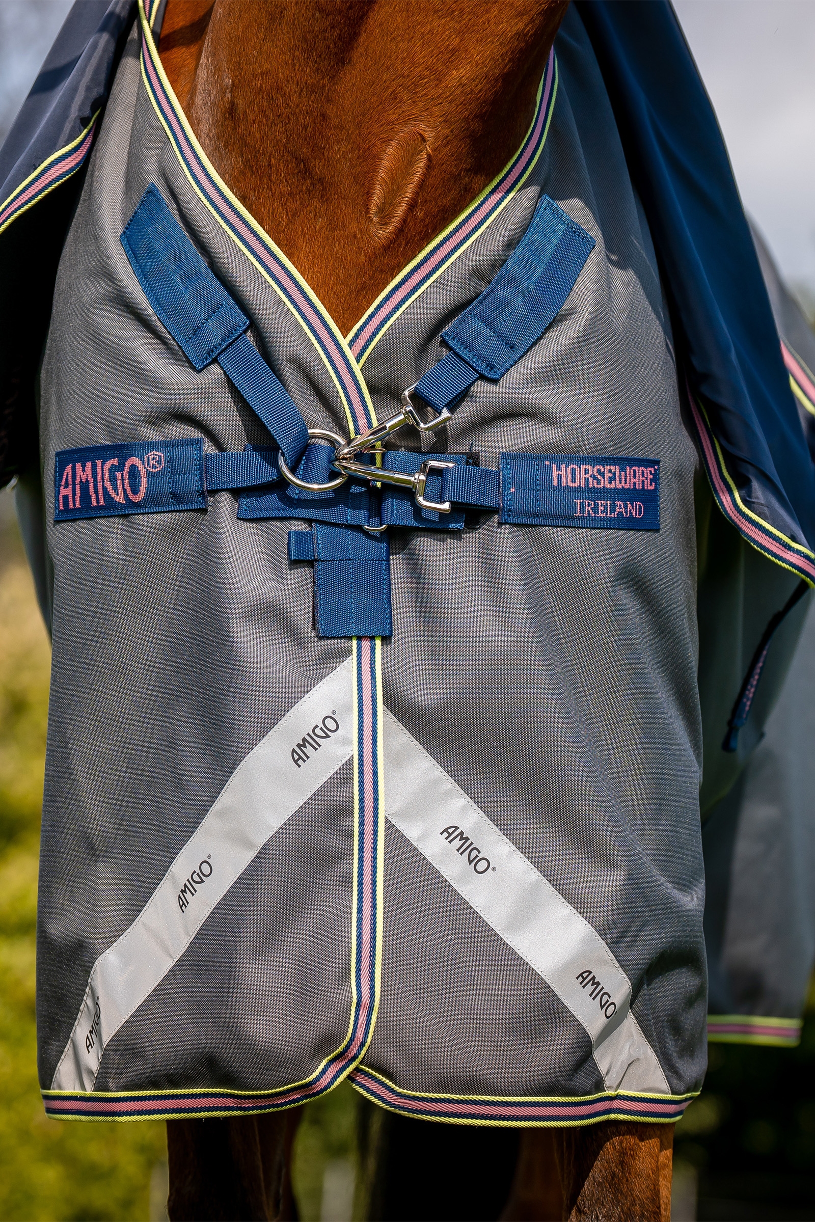 Horseware Amigo Bravo 12 Plus udedækken med aftagelig hals, 0g