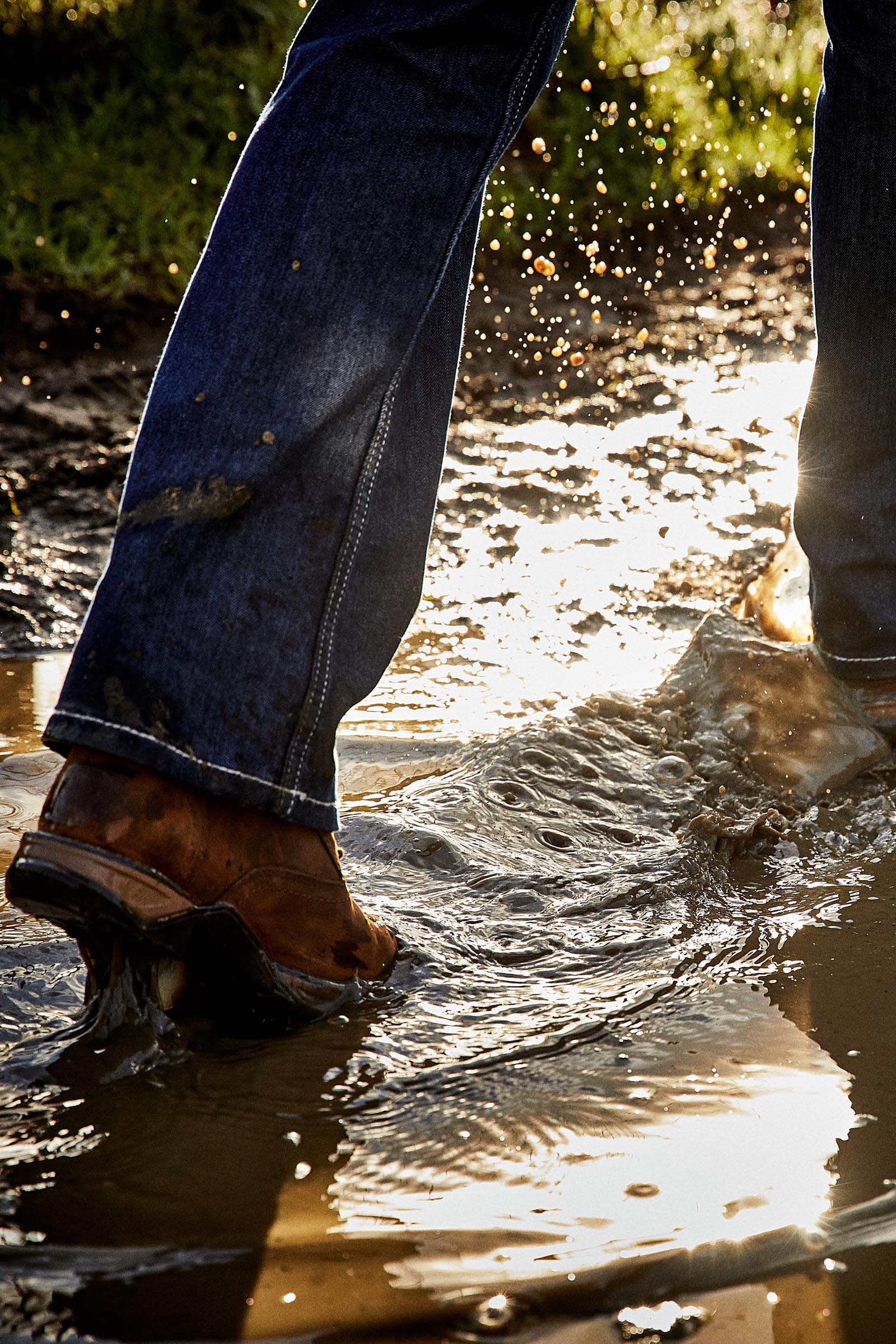 Ariat Rebar MR DuraStretch Riveter bootcut-jeans til damer  