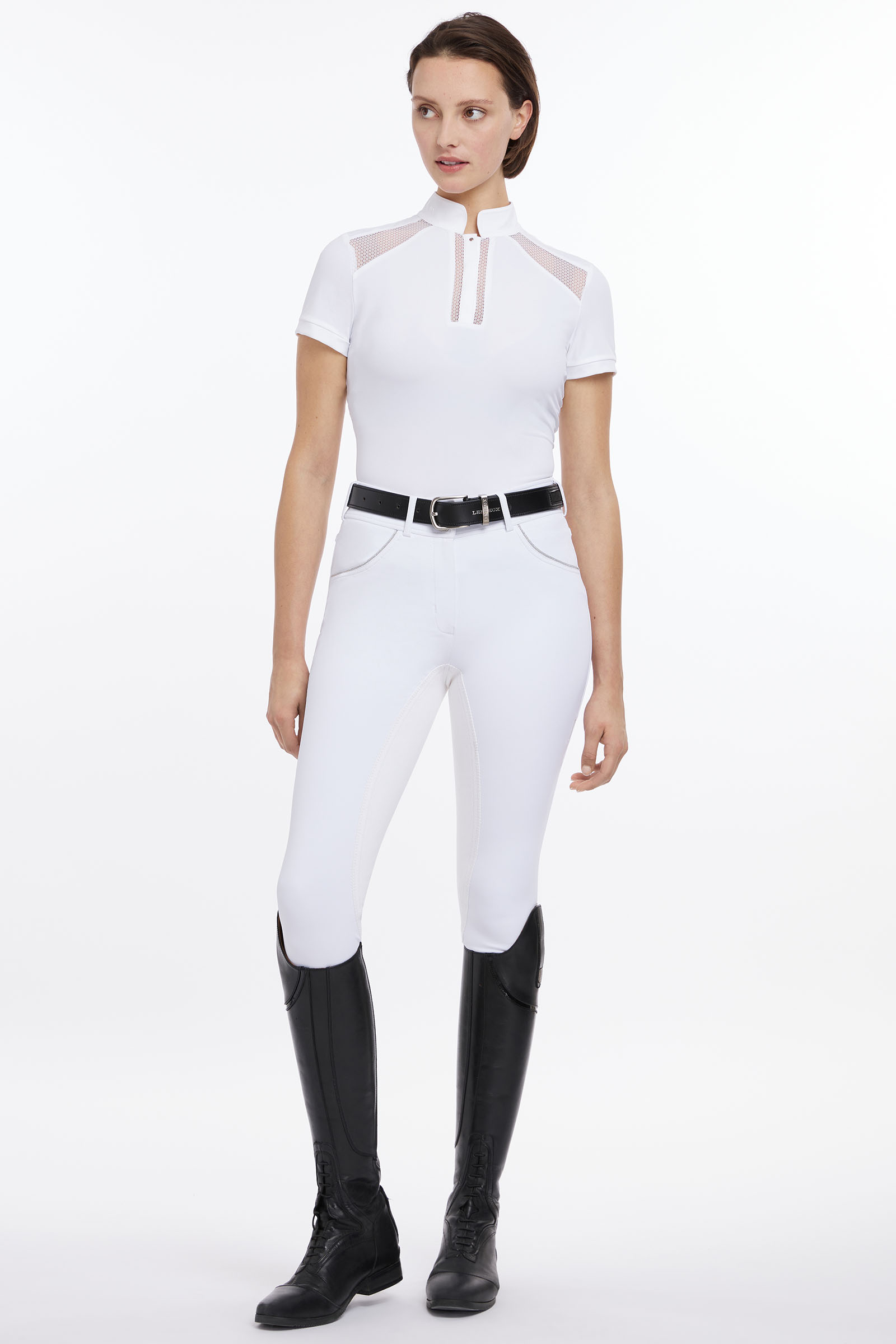 LeMieux Camille kort&aelig;rmet st&aelig;vneskjorte