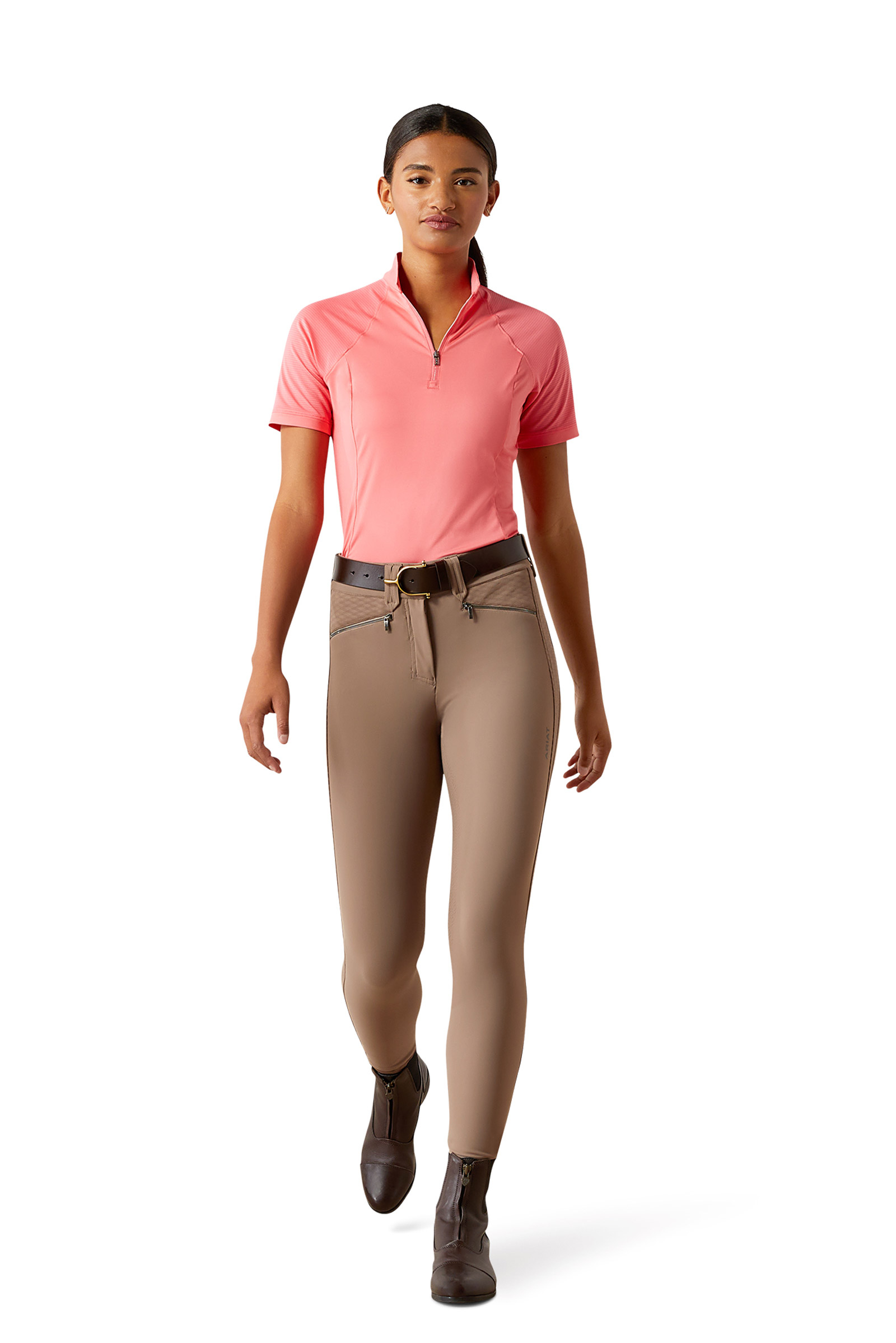 Ariat Soquel dame-baselayer med 1/4 lynlås