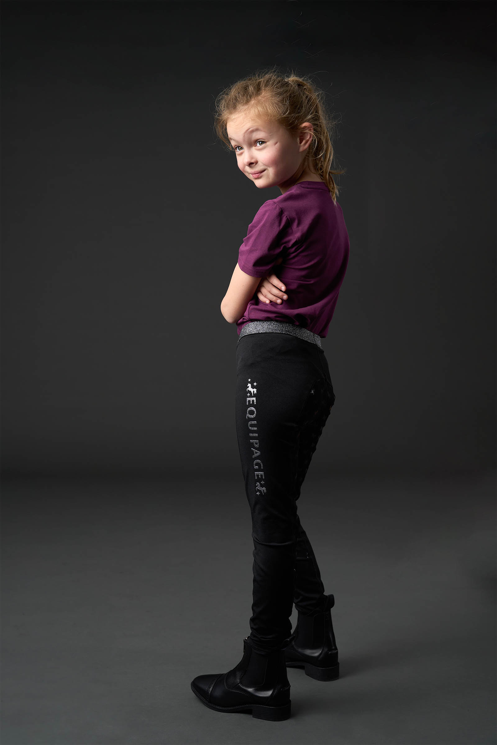 Equipage Maggie Kids&acute; Fullgrip Riding Tights