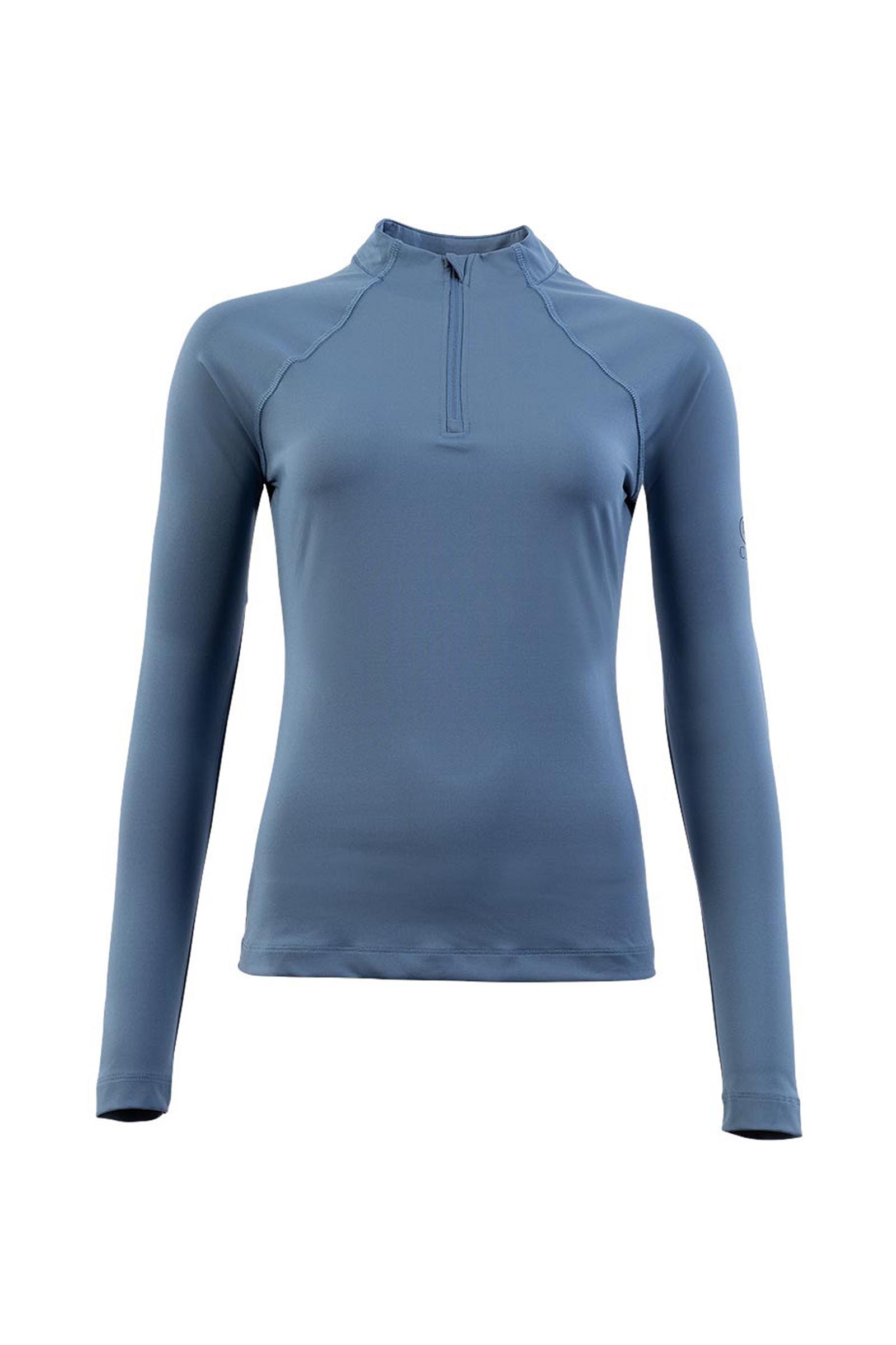 BR CLX dames lang&aelig;rmet zip up shirt