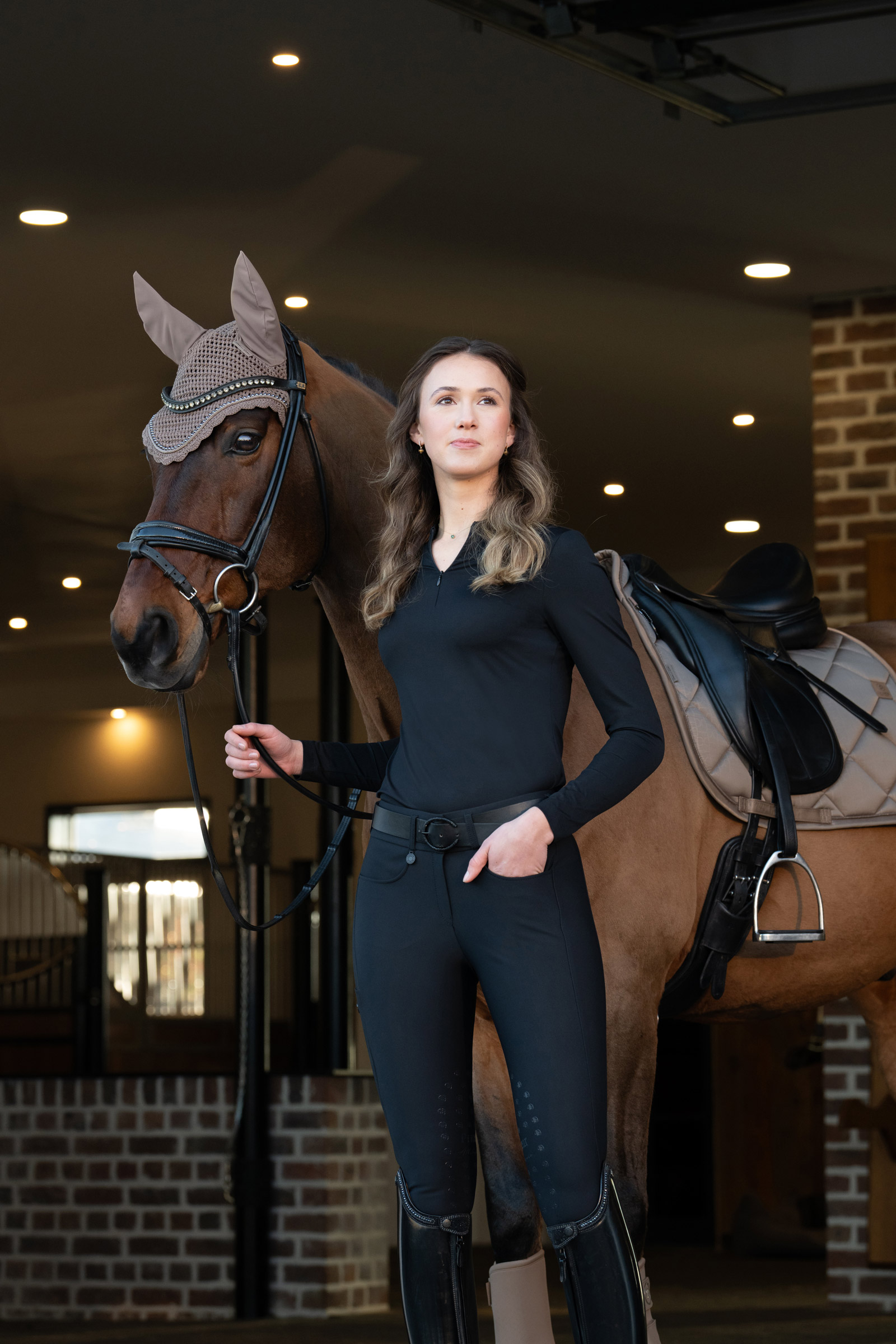 Eskadron Platinum 25 Glossy Bit Dressur Sadelunderlag