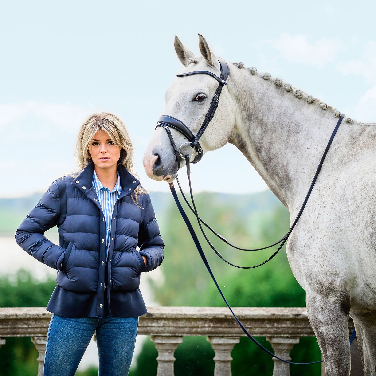 PS of Sweden Paisley damejakke