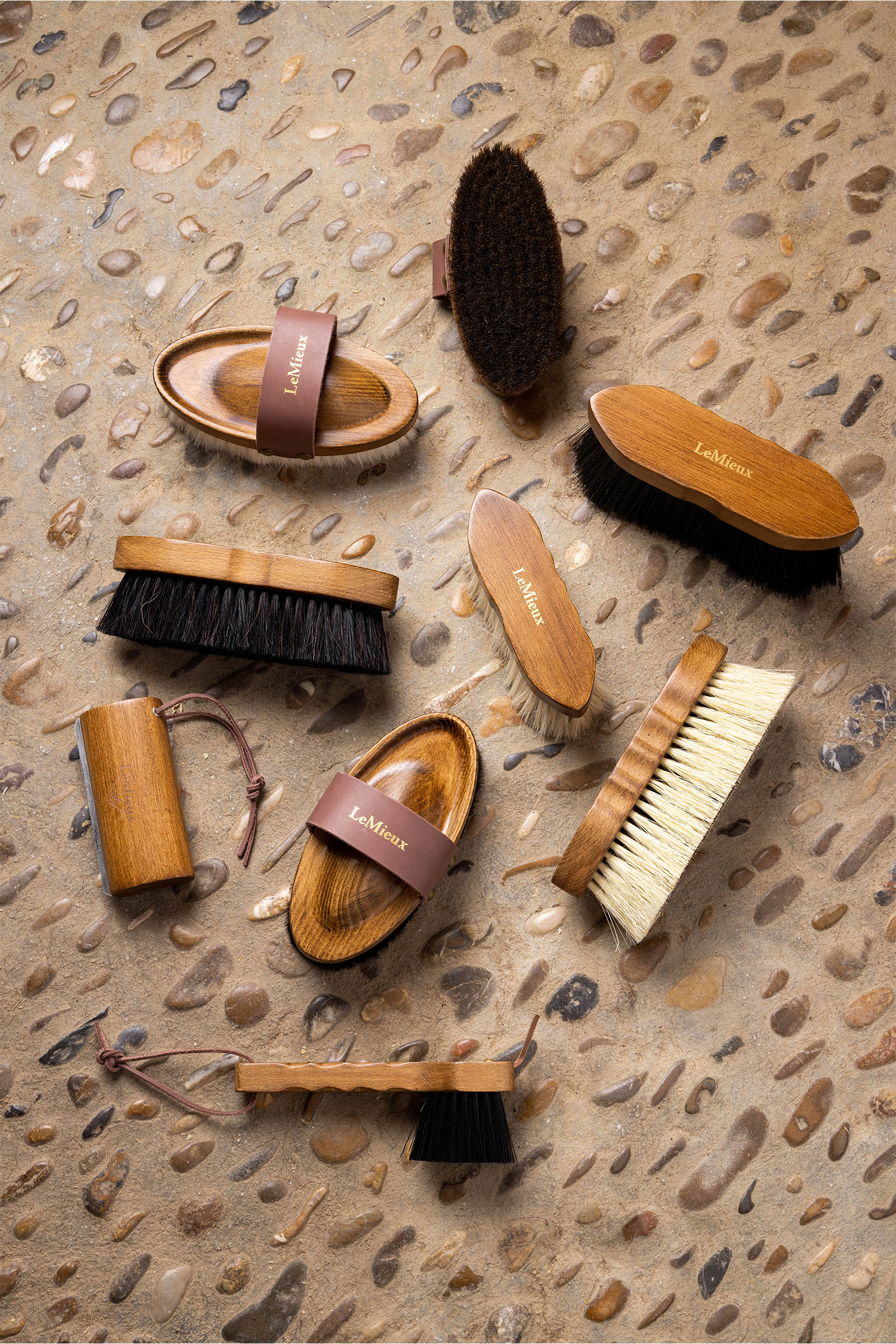 LeMieux Artisan bl&oslash;d plettet b&oslash;rste