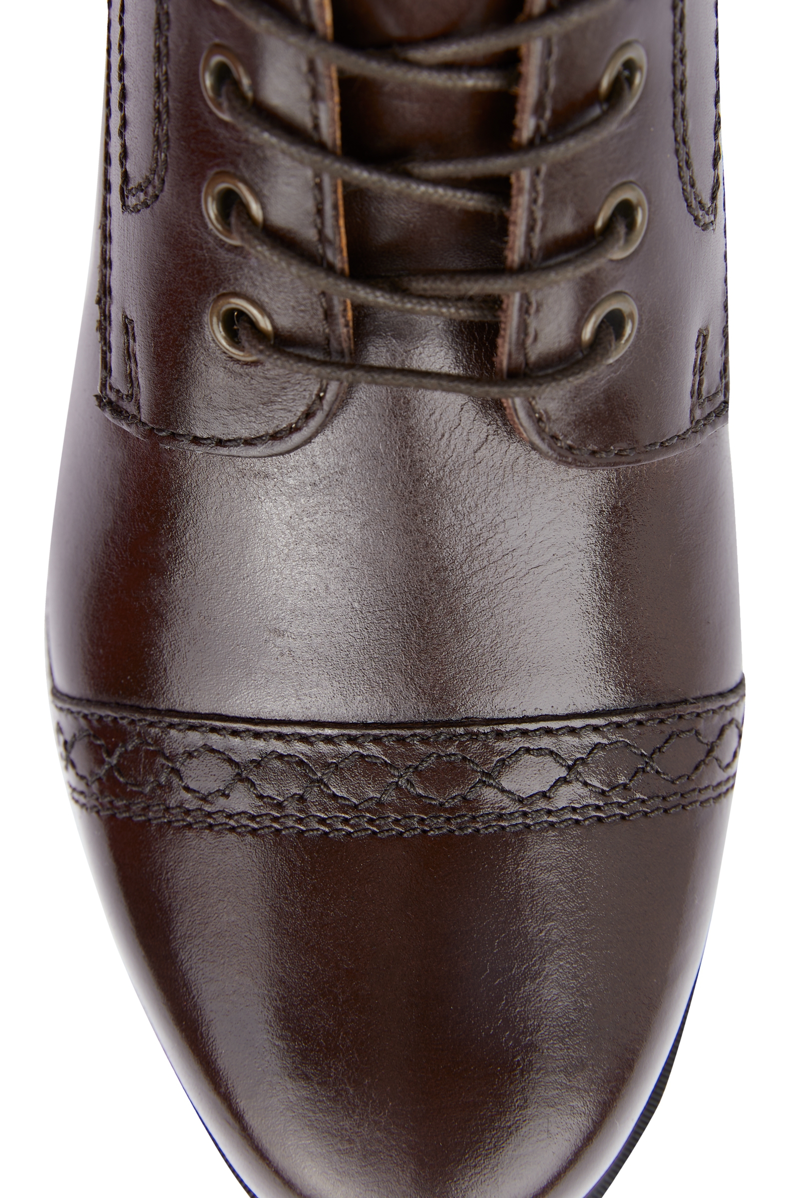 B Vertigo Jupiter l&aelig;derjodhpurst&oslash;vler med frontsn&oslash;rer, damemodel