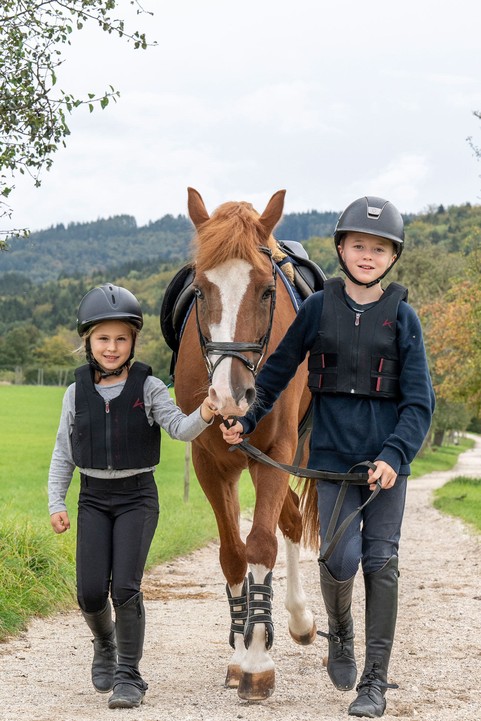 Komperdell Ultra Vario Junior ridekropsbeskytter