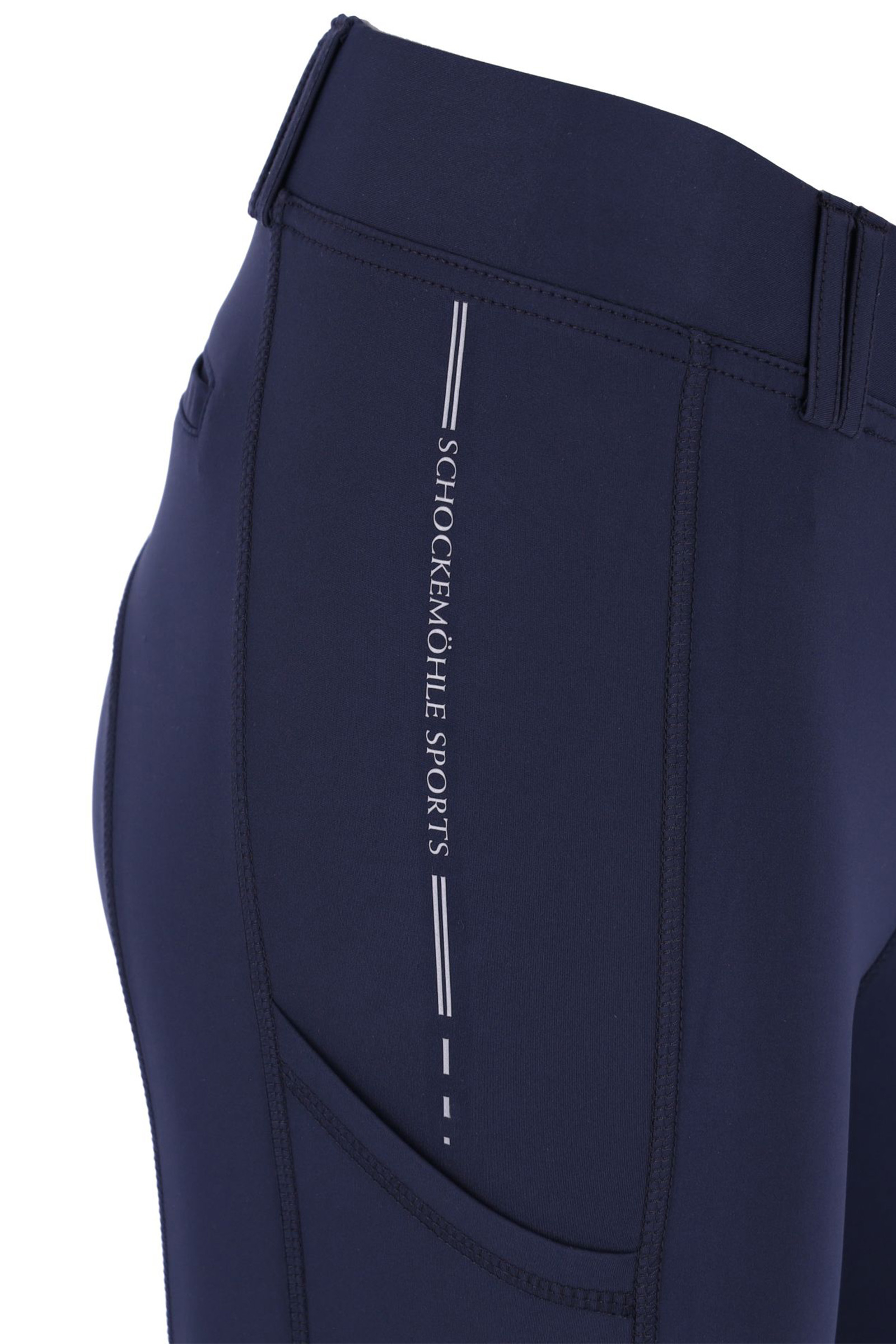 Schockem&ouml;hle Sports New Pocket Dame Rideleggings Kn&aelig;patch