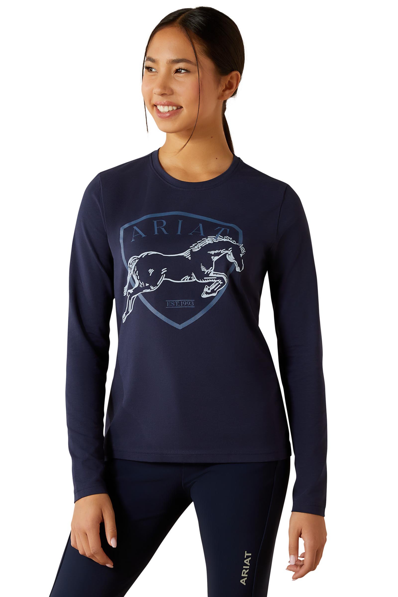 Ariat Liberty Jump lang&aelig;rmet skjorte til b&oslash;rn