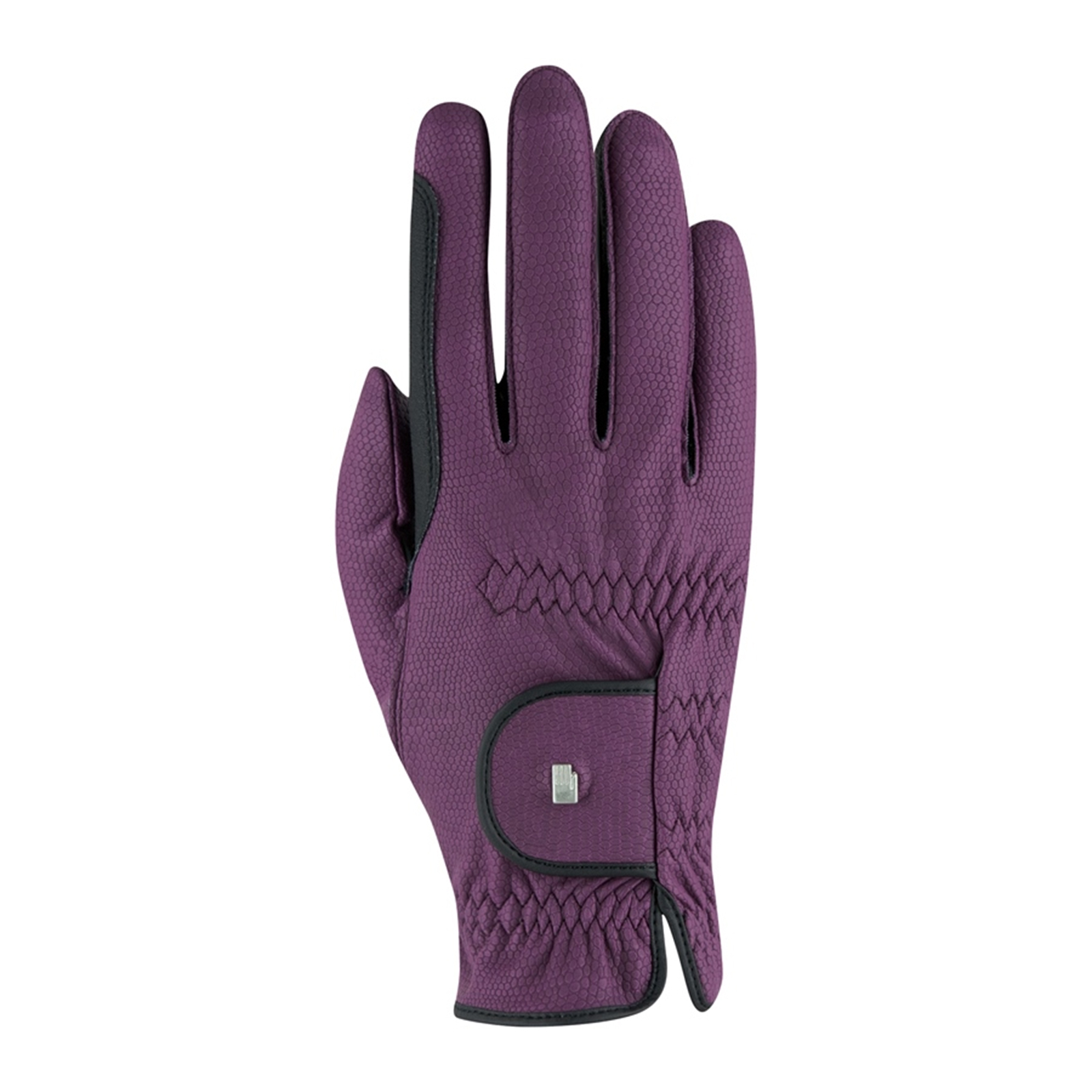 Purple/Black Roeckl Lona ridehandsker