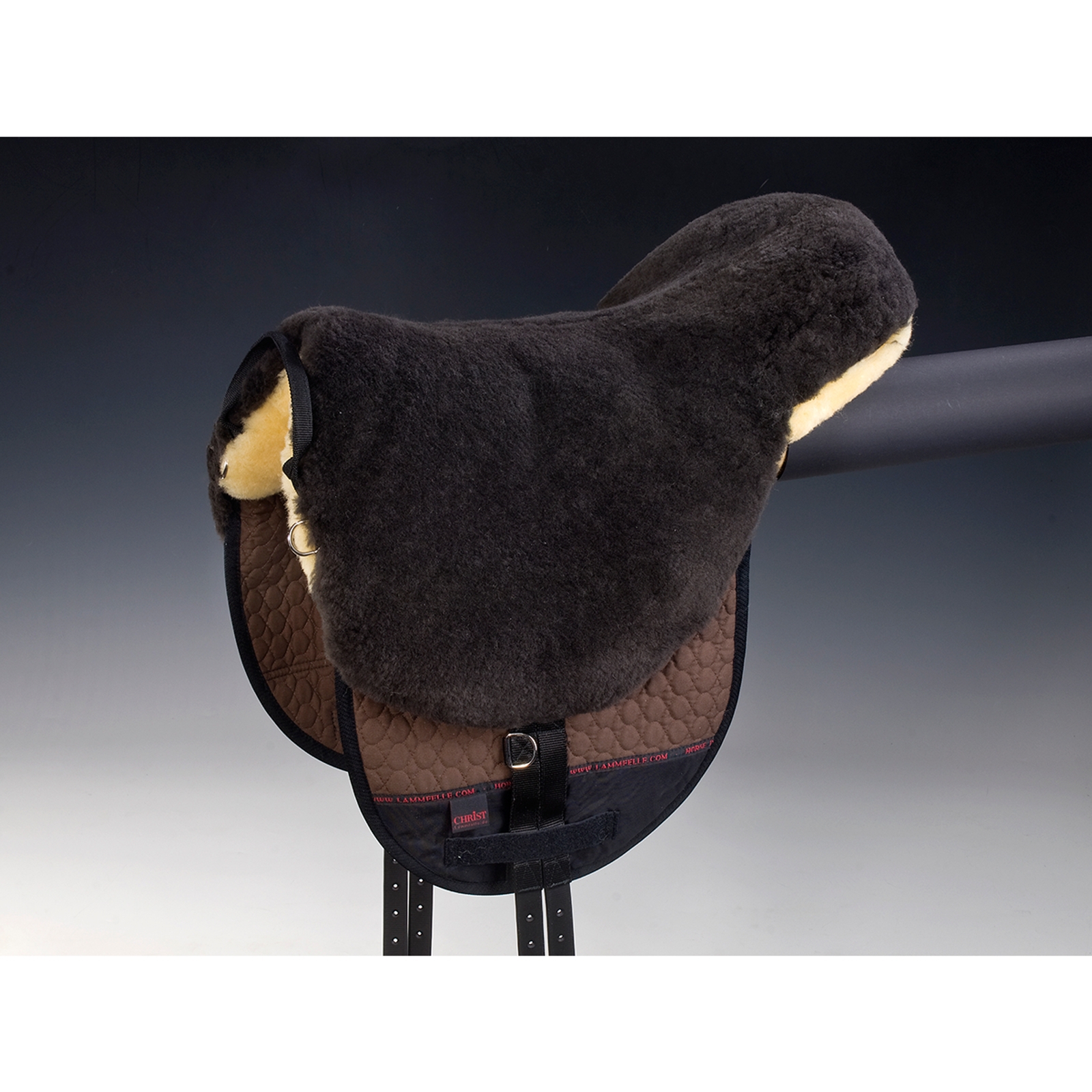 Brown/Brown/Natural Christ Bareback riding Basic Plus sadel, SH