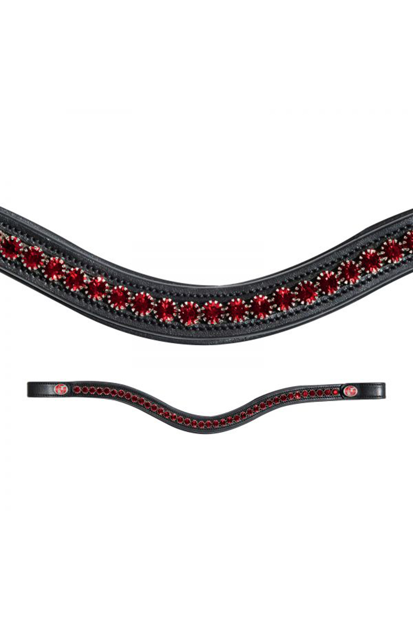 Black/Red Kieffer FlexiLoop® krystal pandebånd