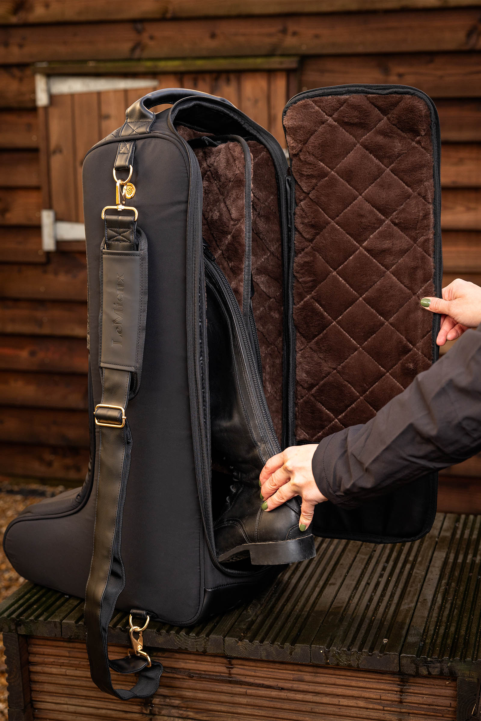 LeMieux Luxe st&oslash;vletaske