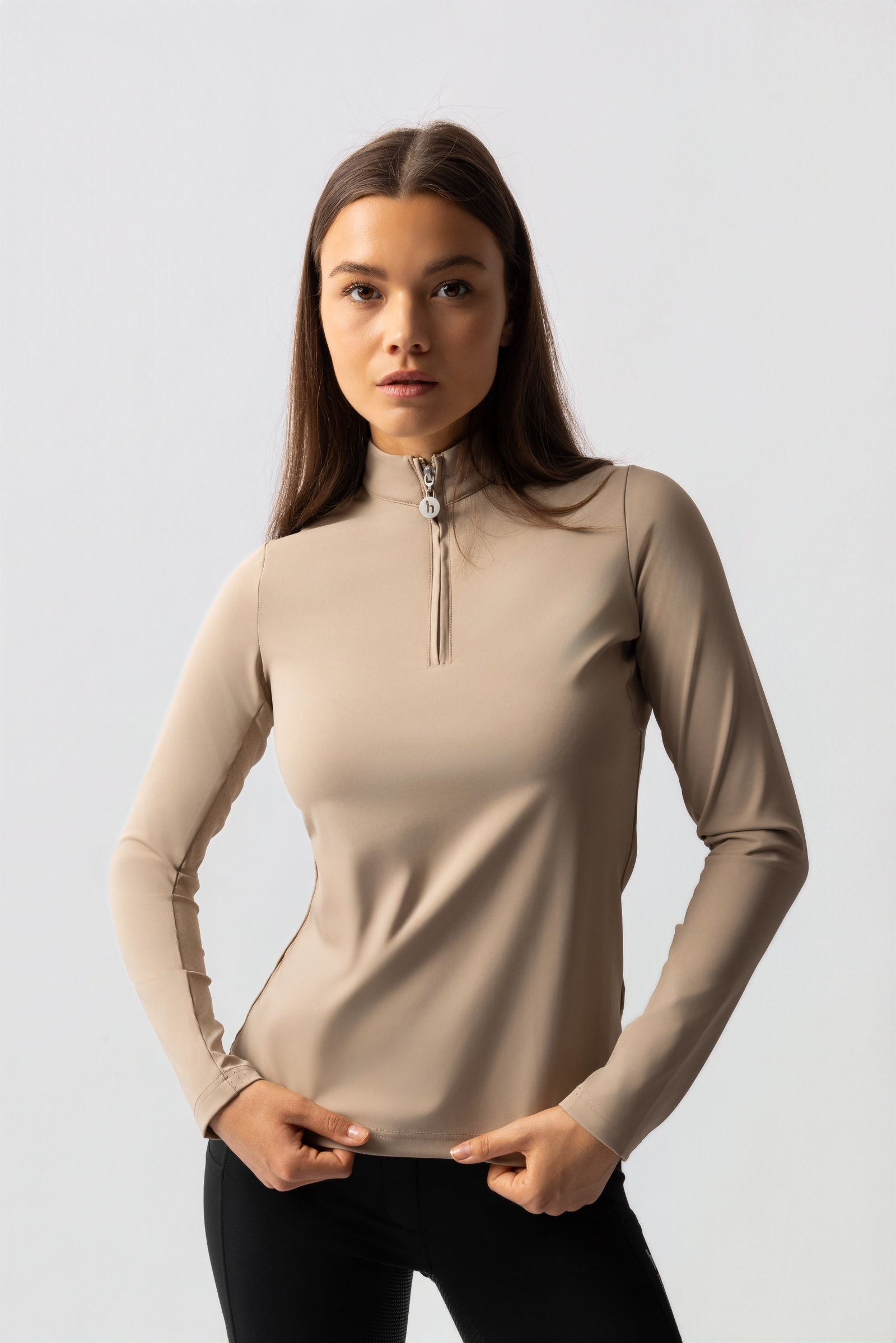 Horze Lilian Damernes træningsskjorte med lange ærmer