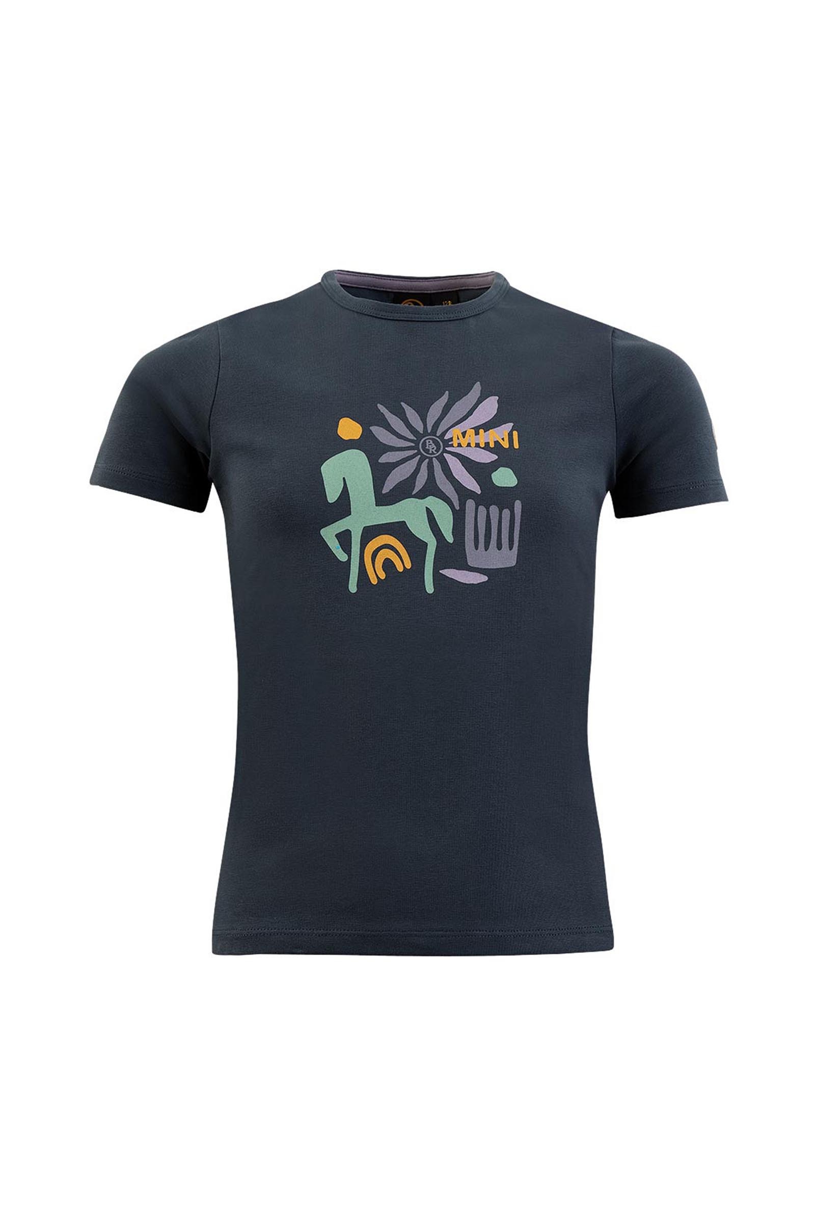 Midnight Navy BR Mini Horse børne T shirt